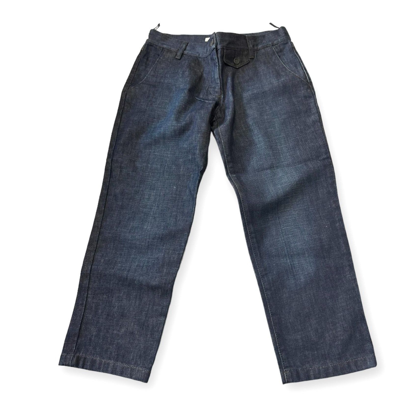 Prada Prada Denim Cropped Pants, size Italian 44/US 10/M Size 30" / US 8 / IT 44 - 6 Thumbnail