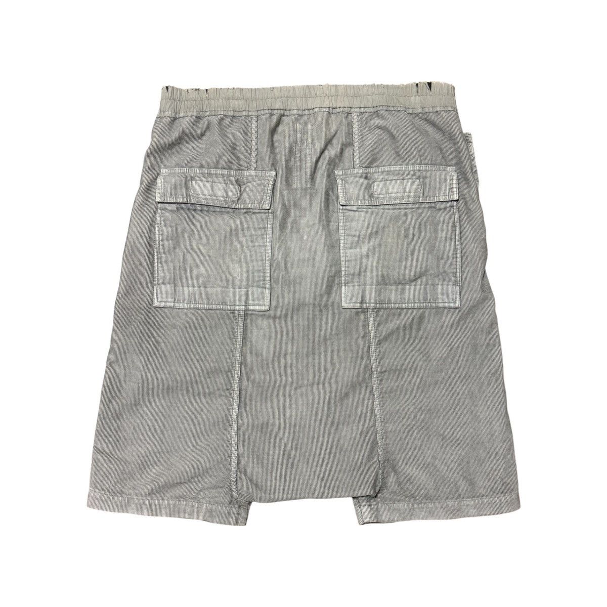 Rick Owens Drkshdw Rick Owens Drkshdw Memphis Corduroy Dark Grey Size US 34 / EU 50 - 2 Thumbnail