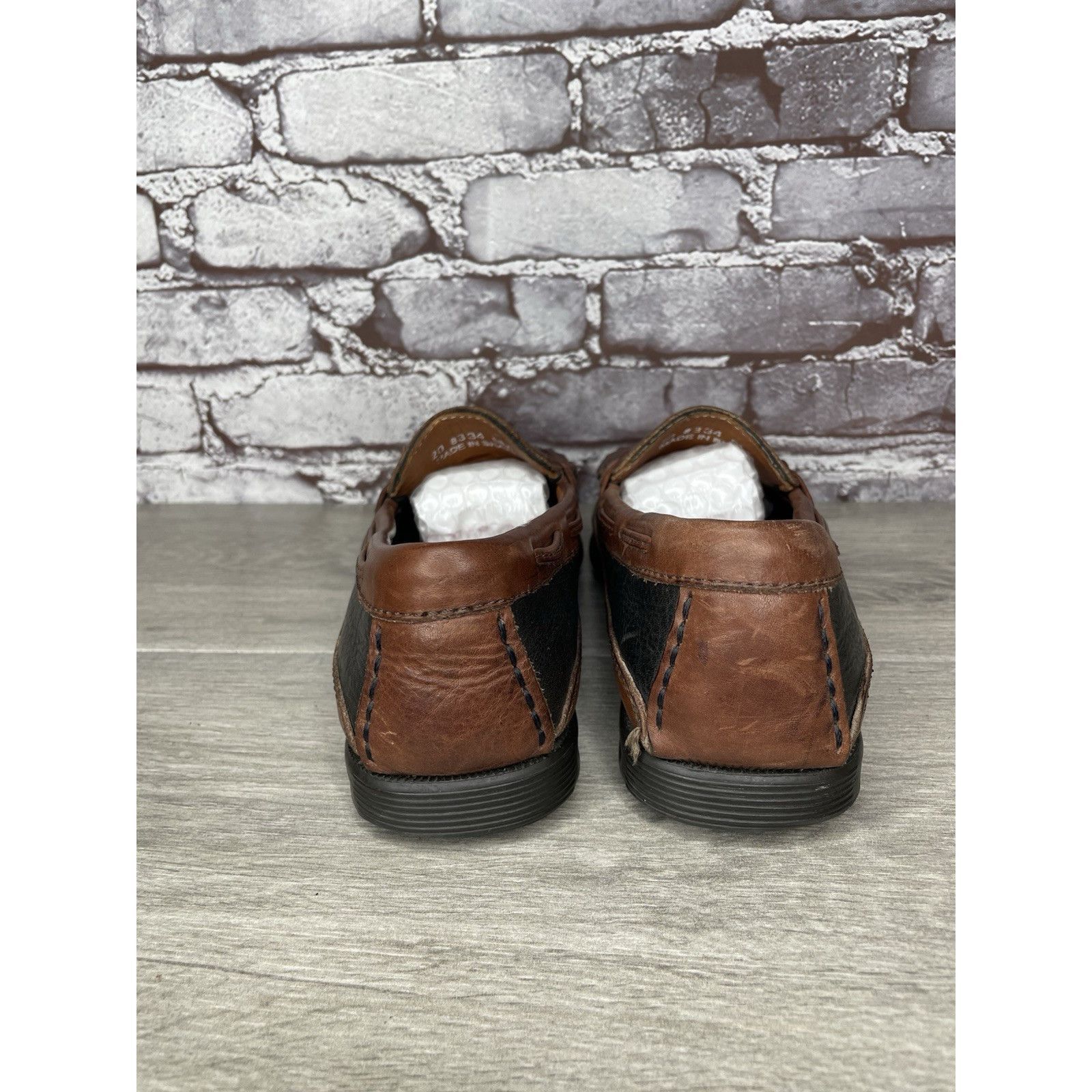 Johnston & Murphy Johnston & Murphy Passport Brown Black Kiltie Tassel Loafer Size US 9 / EU 42 - 5 Thumbnail