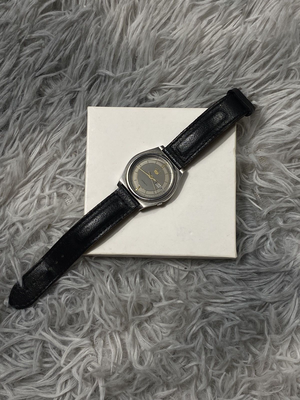 Seiko × Vintage Seiko 5 Automatic Watch - Stainless Steel Size ONE SIZE - 5 Thumbnail