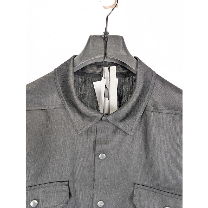Rick Owens o1rshd1 Jumbo Sl Outershirt in Black Size US XL / EU 56 / 4 - 3 Thumbnail