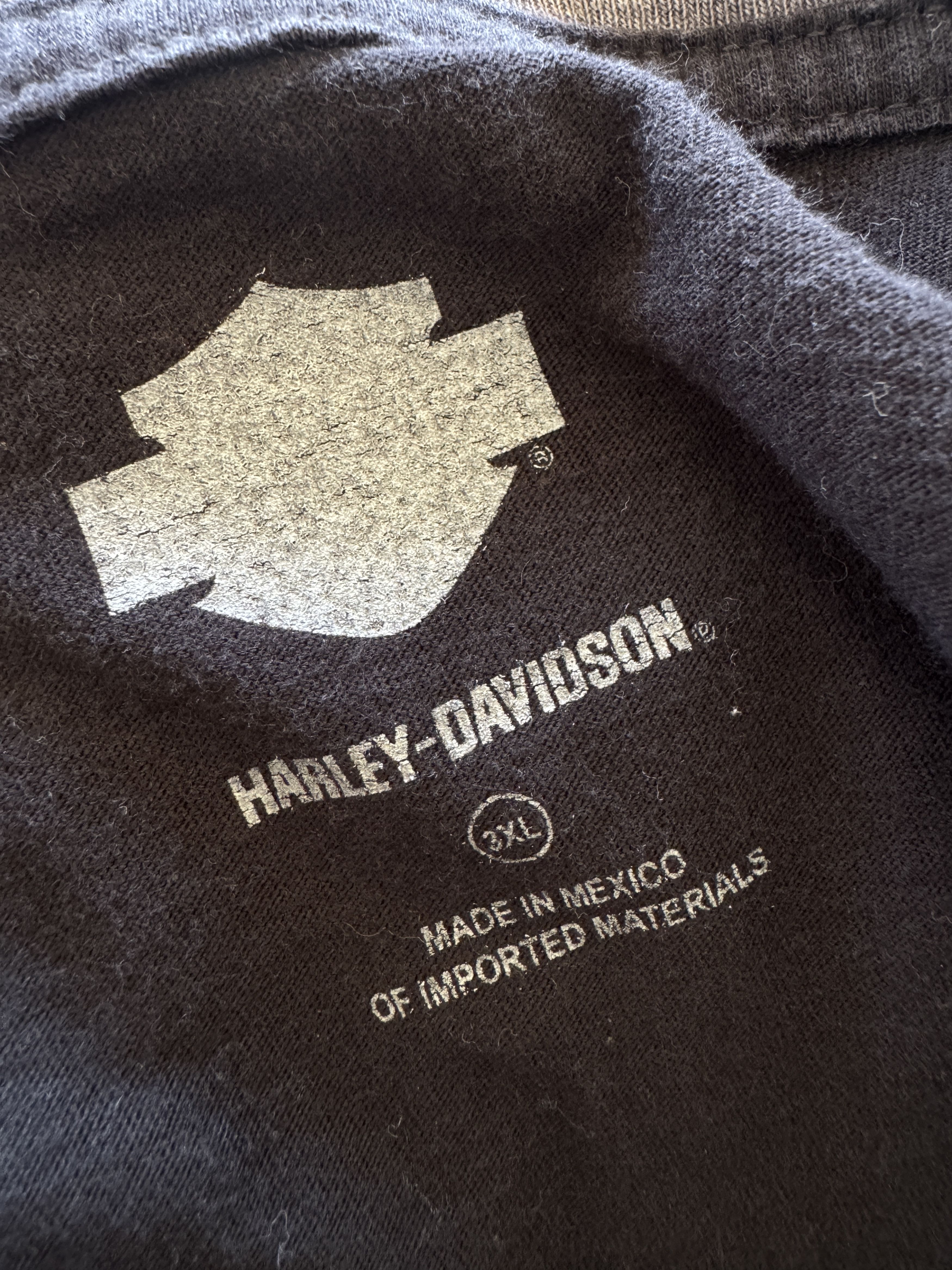 Vintage Harley Shovelhead Thrashed Tee Size US XL / EU 56 / 4 - 5 Thumbnail
