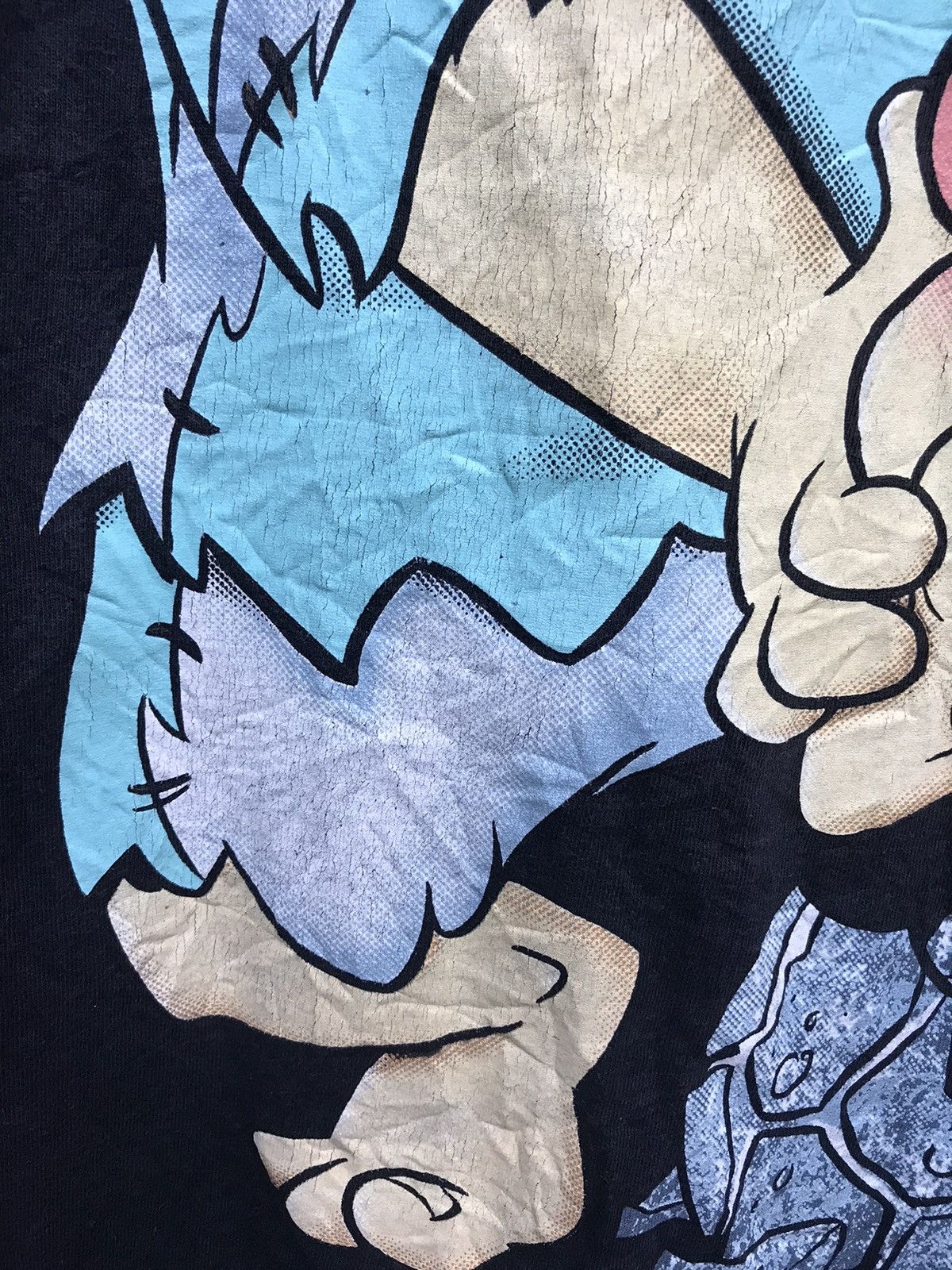 Vintage 90 Mirror Print Flinstones Shirt