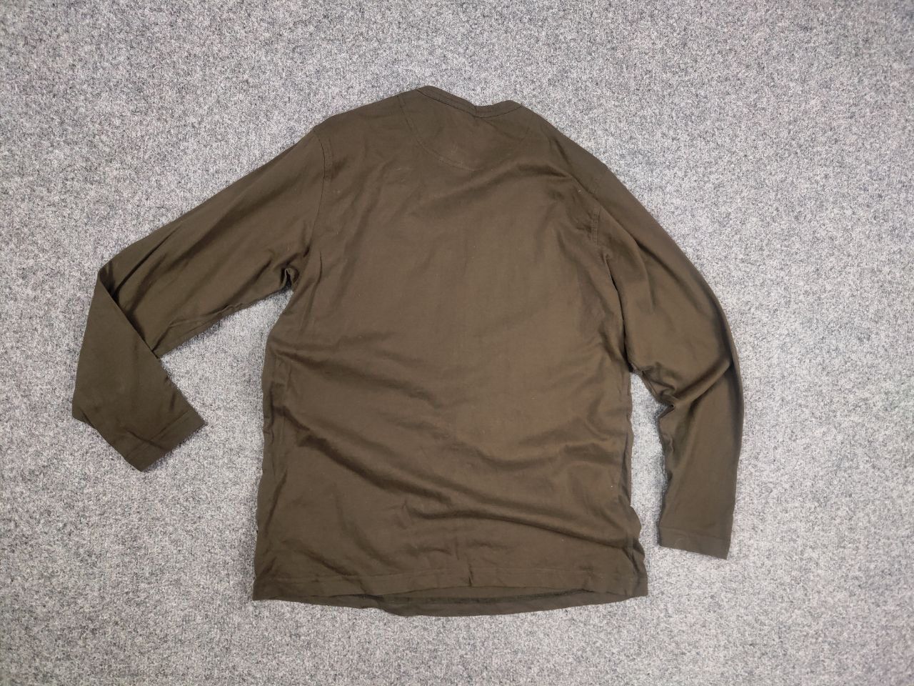 Katharine Hamnett London Katharine Hamnett Vintage long Sleeve Center Logo Olive Size US M / EU 48-50 / 2 - 10 Thumbnail