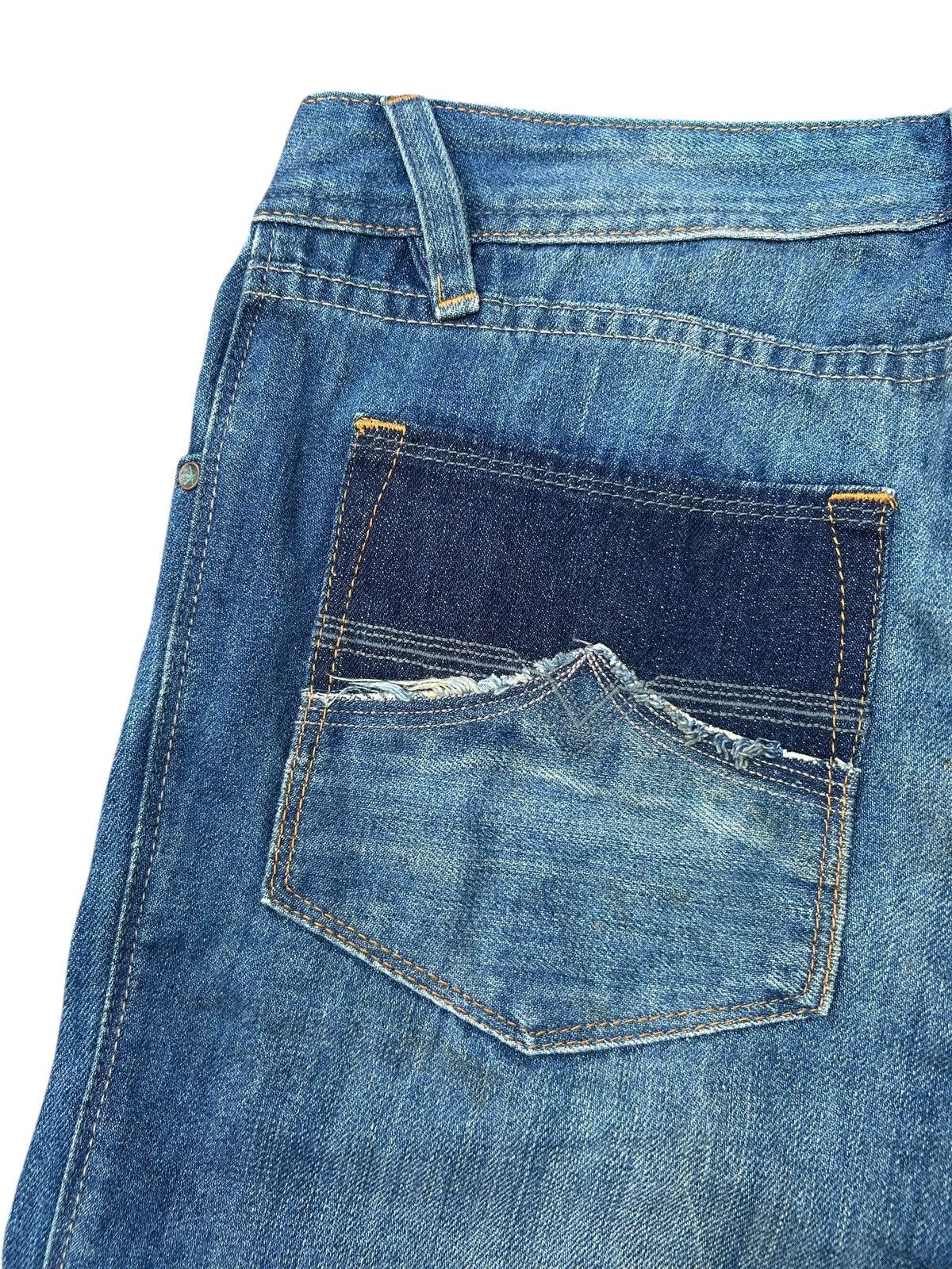 Diesel Flare Diesel Button Fly Distressed Denim Jeans Size US 32 / EU 48 - 12 Thumbnail