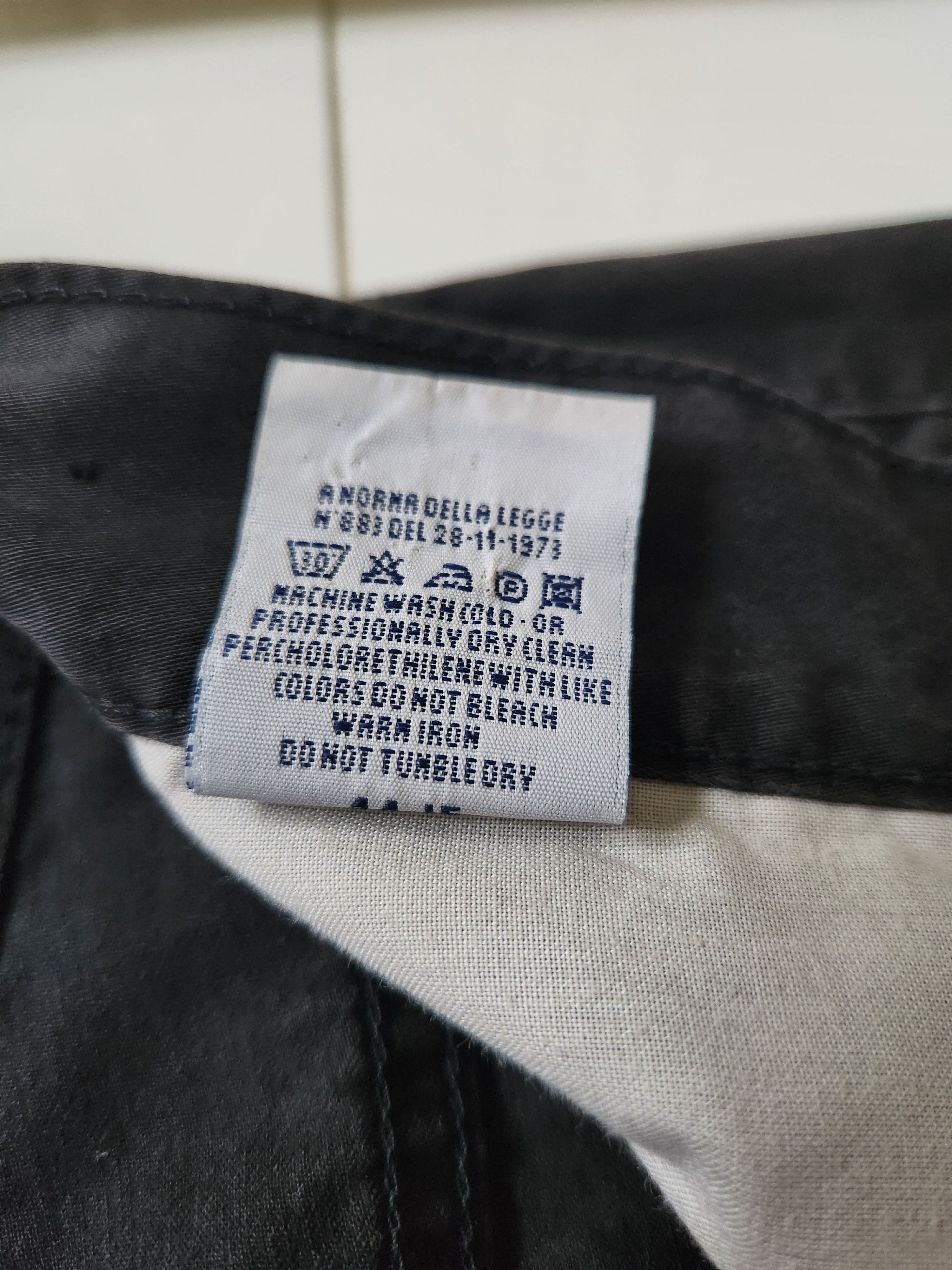 Versace Jeans Couture Versace Black Straight Jeans Size US 30 / EU 46 - 5 Thumbnail