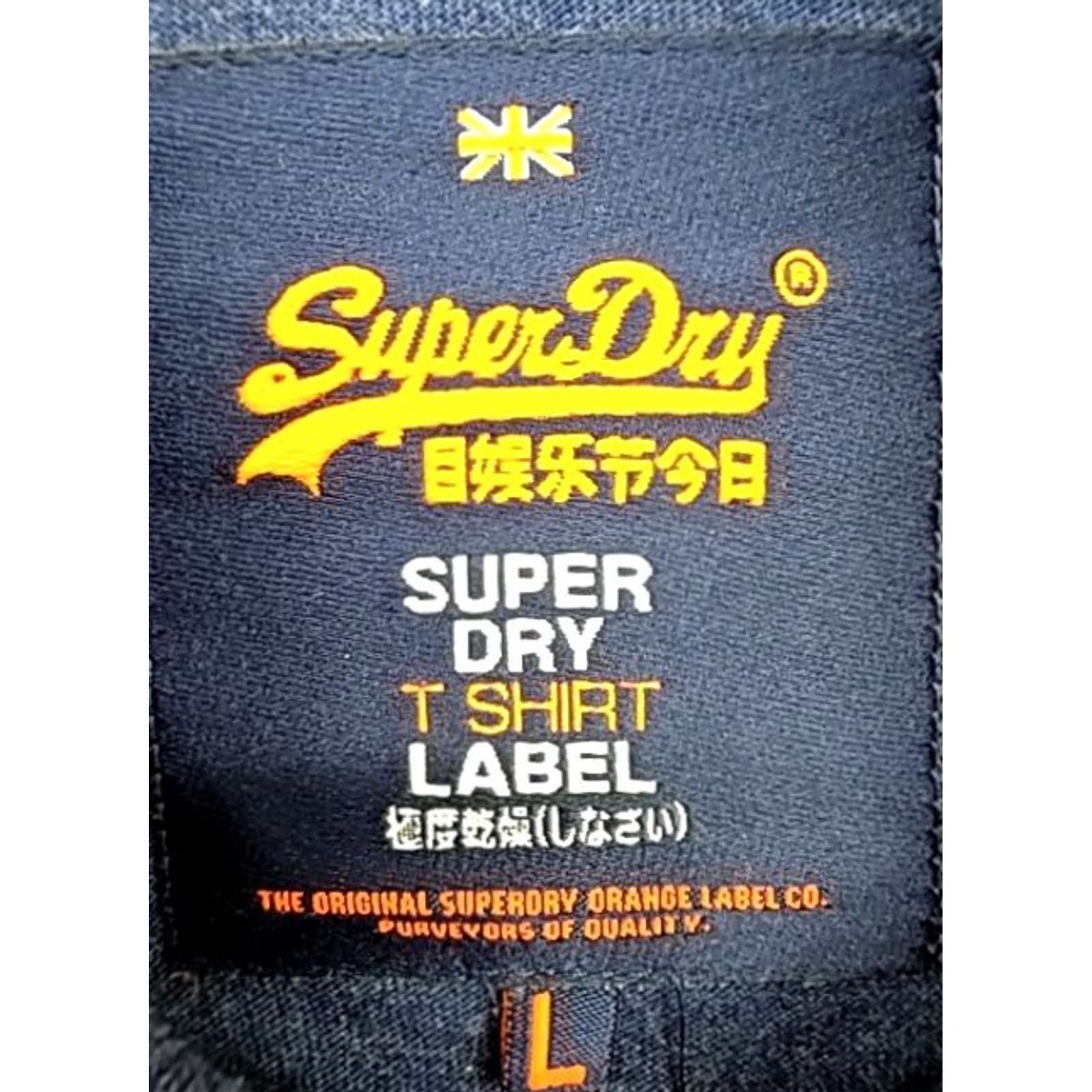 Superdry Superdry Vintage Logo Tokyo Navy L Relaxed Fit Graphic T Shirt Size US L / EU 52-54 / 3 - 3 Thumbnail
