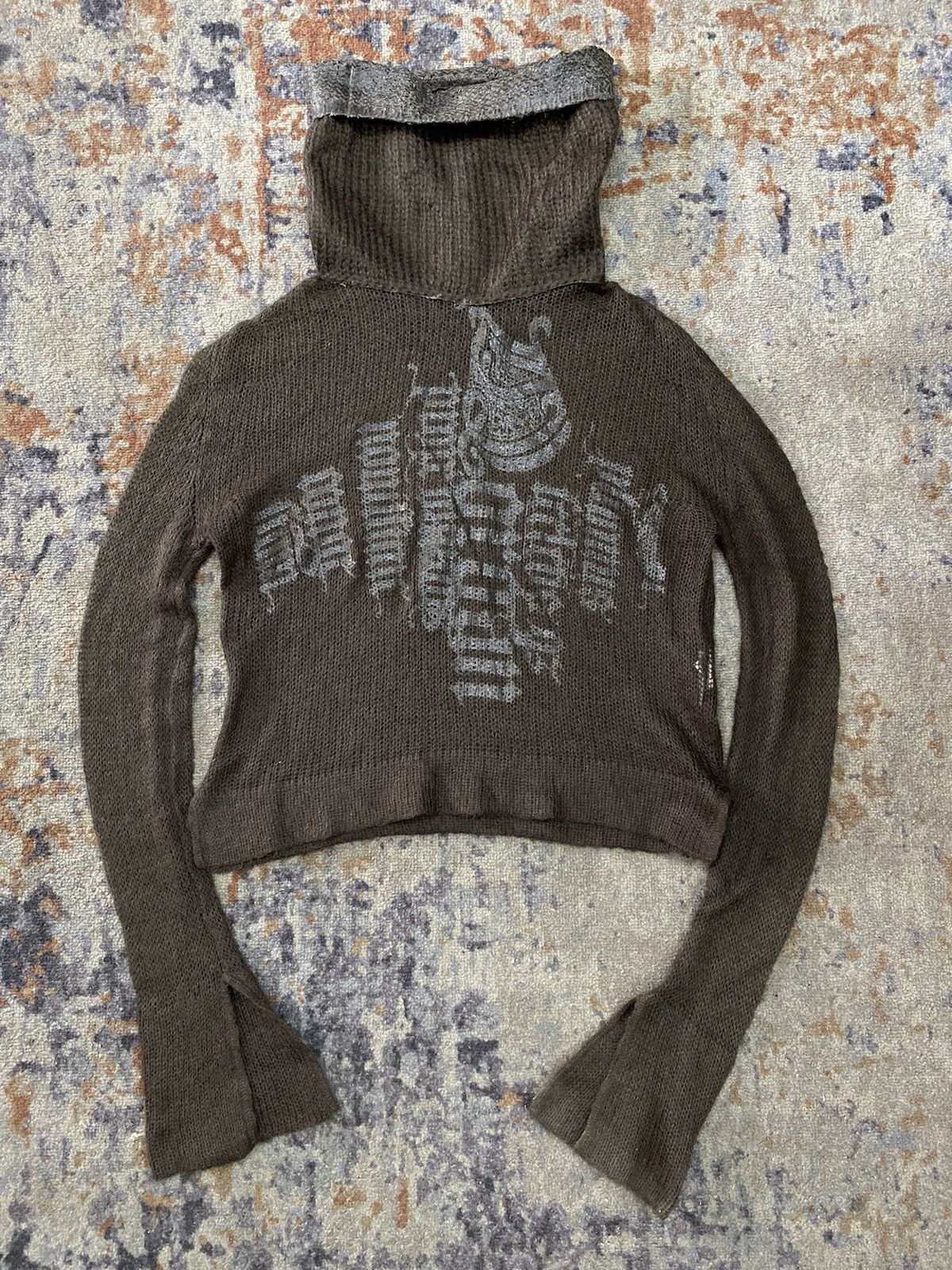 Number Nine Grunge Sweater | Grailed