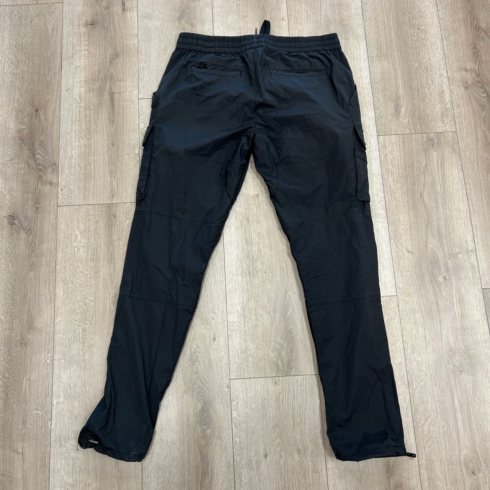 Pacsun Pacsun Black Cargo Pants Bottoms size Large L B19 Size US 34 / EU 50 - 4 Thumbnail