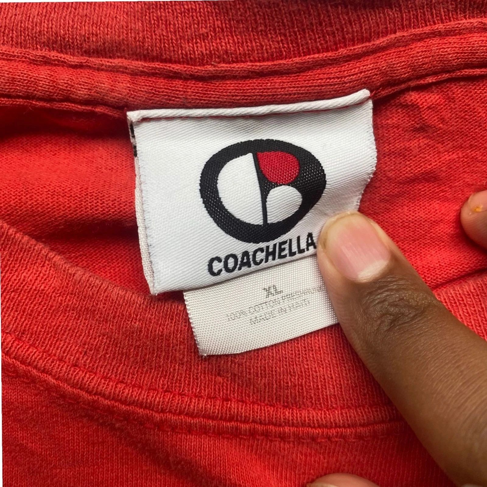 Coachella authentic vintage 2007 coachella t shirt Size US XL / EU 56 / 4 - 3 Thumbnail