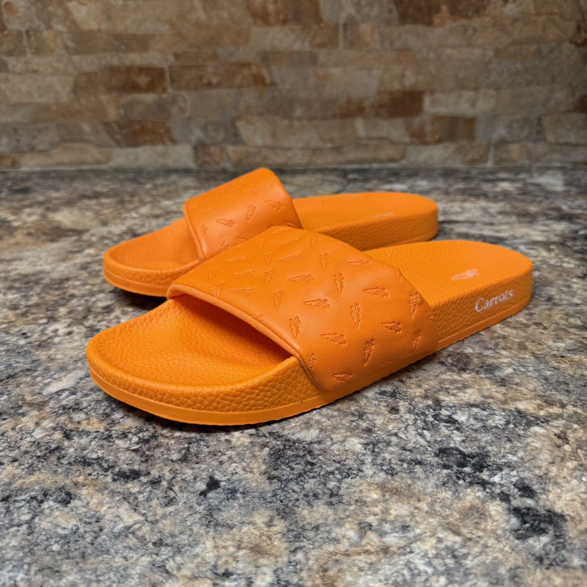 Carrots by Anwar Carrots Carrots Slide By Anwar Carrots Embossed Logo Sandals Size 10 Size US 10 / EU 43 - 3 Thumbnail