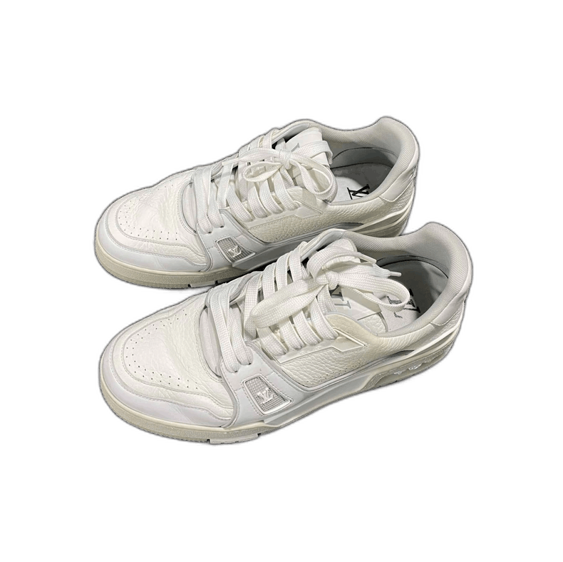 Louis Vuitton White Louis Vuitton Trainer Sneakers Size US 9 / IT 39 - 1 Thumbnail