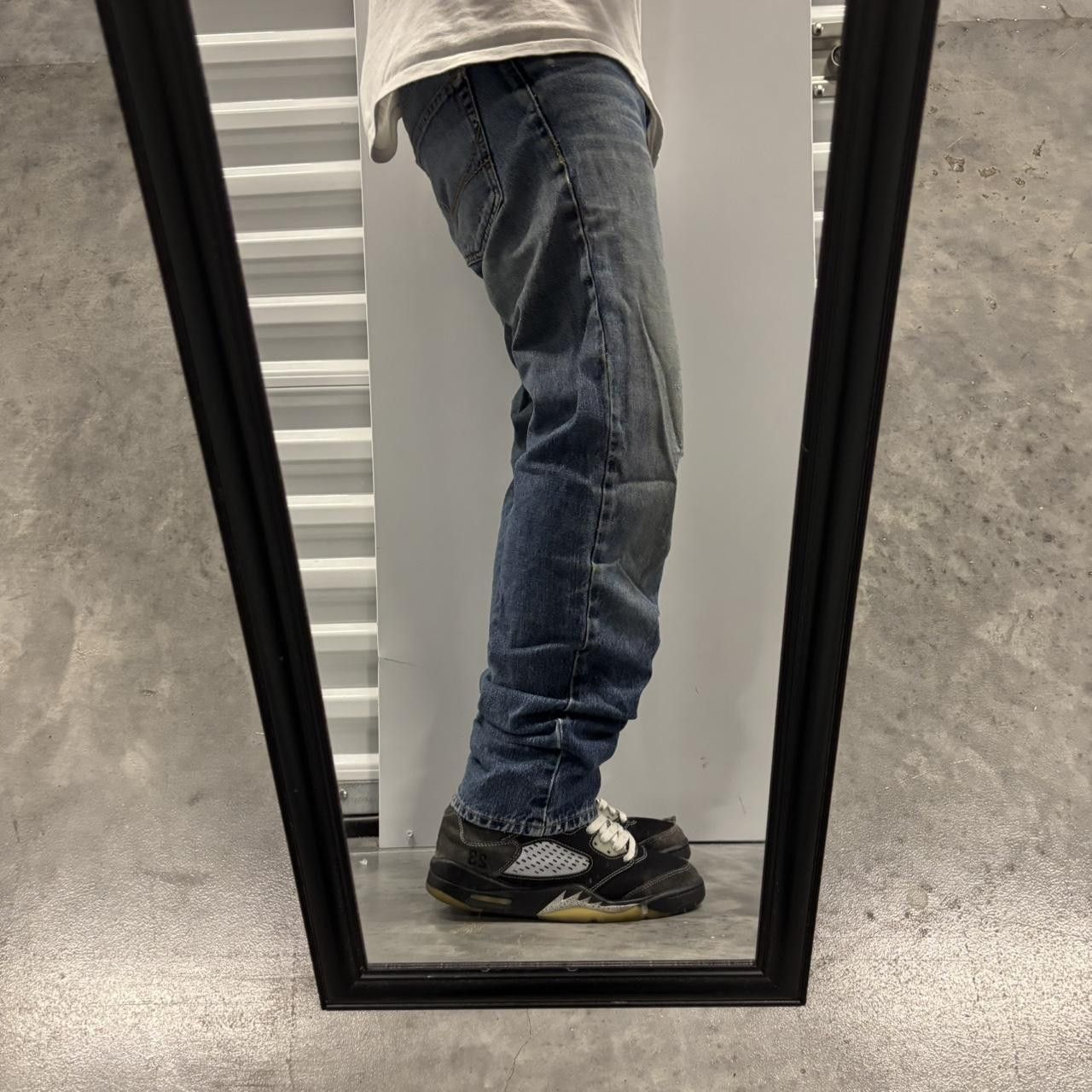 Japanese Brand × Vintage Crazy Vintage Y2K/2000s Grunge Faded Wash Distressed Denim Jeans! Size US 30 / EU 46 - 2 Thumbnail