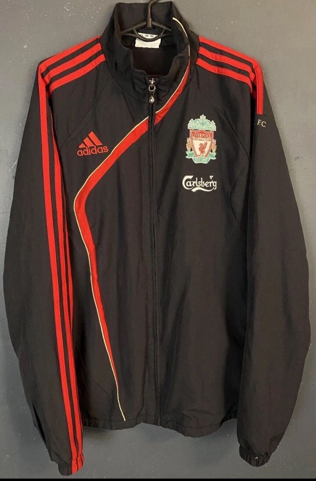Adidas Adidas 2009/2010 Liverpool jacket Size US M / EU 48-50 / 2 - 1 Thumbnail