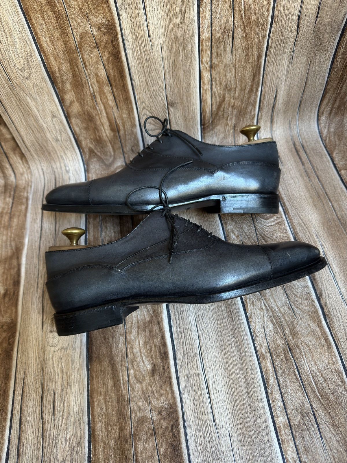 Berluti Richelieu patina leather oxford Size US 8.5 / EU 41-42 - 2 Thumbnail