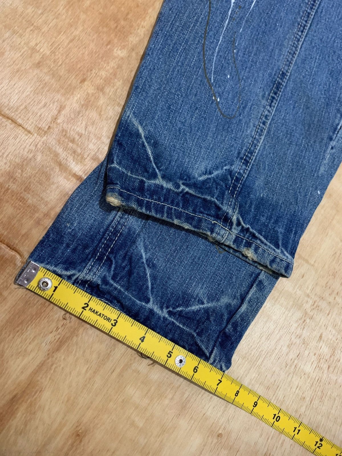 If Six Was Nine × Japanese Brand × Le Grande Bleu (L.G.B.) Distressed Denim Painter Ifsixwasnine Lgb Style Size US 28 / EU 44 - 14 Thumbnail