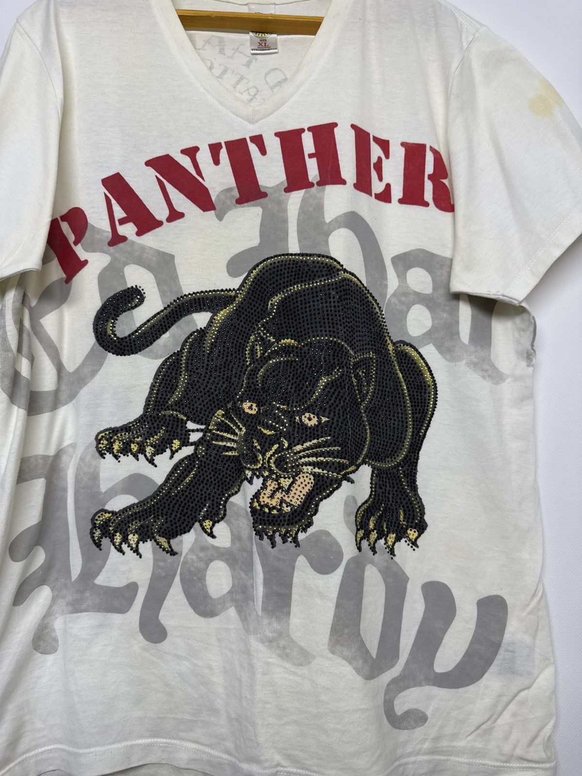 Ed Hardy Vintage Y2k Ed Hardy Panter 🔥 Big Logo T-Shirt 00’s Size XL / US 12-14 / IT 48-50 - 3 Thumbnail