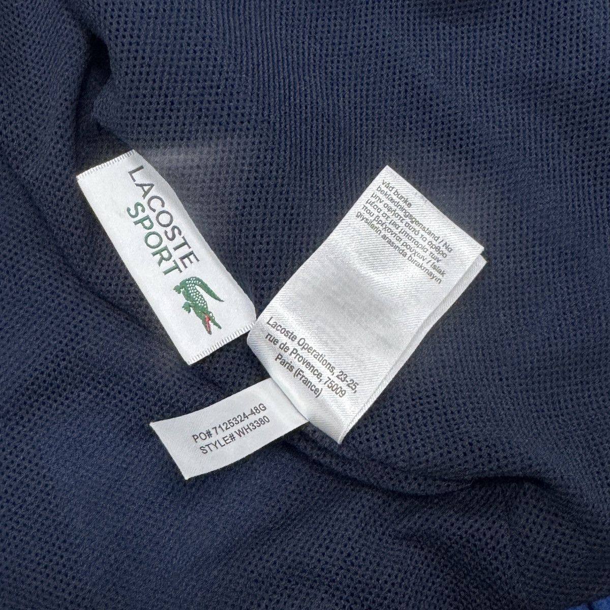 Lacoste Lacoste Sport Track Jacket Blue Men Size S Size US S / EU 44-46 / 1 - 16 Thumbnail