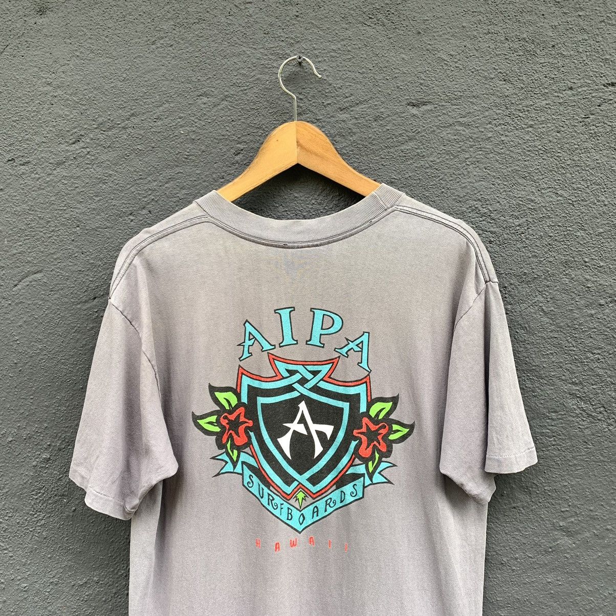 Vintage Thrashed faded 90s Aipa surfing ter Size US L / EU 52-54 / 3 - 2 Thumbnail