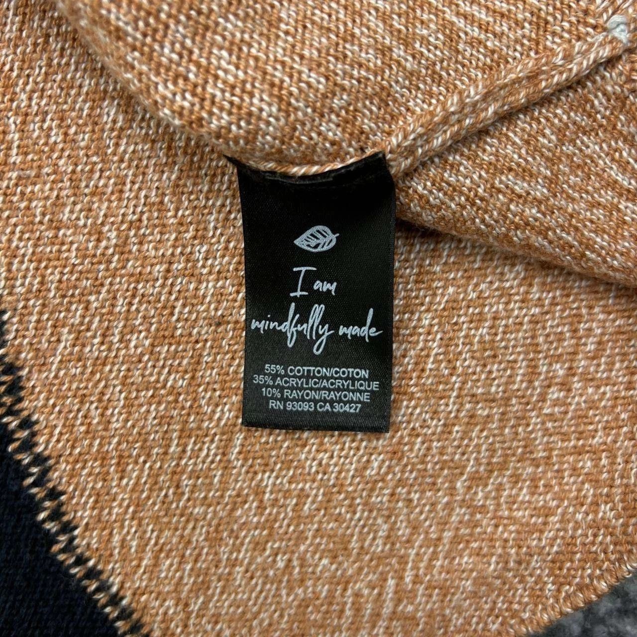 NIC+ZOE Nic+Zoe Sweater Women Large Black Knit Pullover Crew Neck Size L / US 10 / IT 46 - 7 Thumbnail