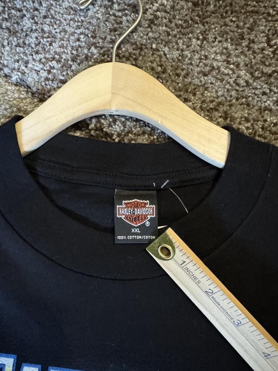 Harley Davidson Vintage *CROPPED* 1999 Gettysburg, PA Harley Davidson Size US XXL / EU 58 / 5 - 4 Thumbnail