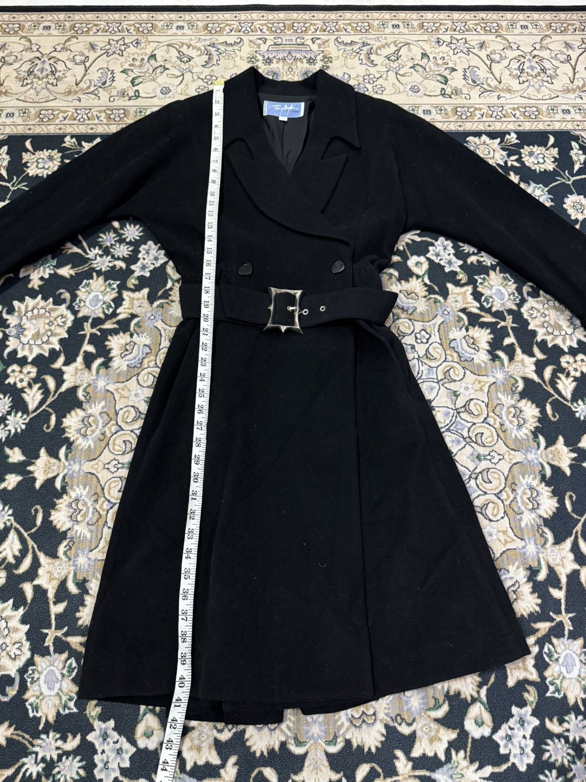 Thierry Mugler Rare Vintage 90s Thierry Mugler Jacket coat metal buckle Size M / US 6-8 / IT 42-44 - 18 Thumbnail