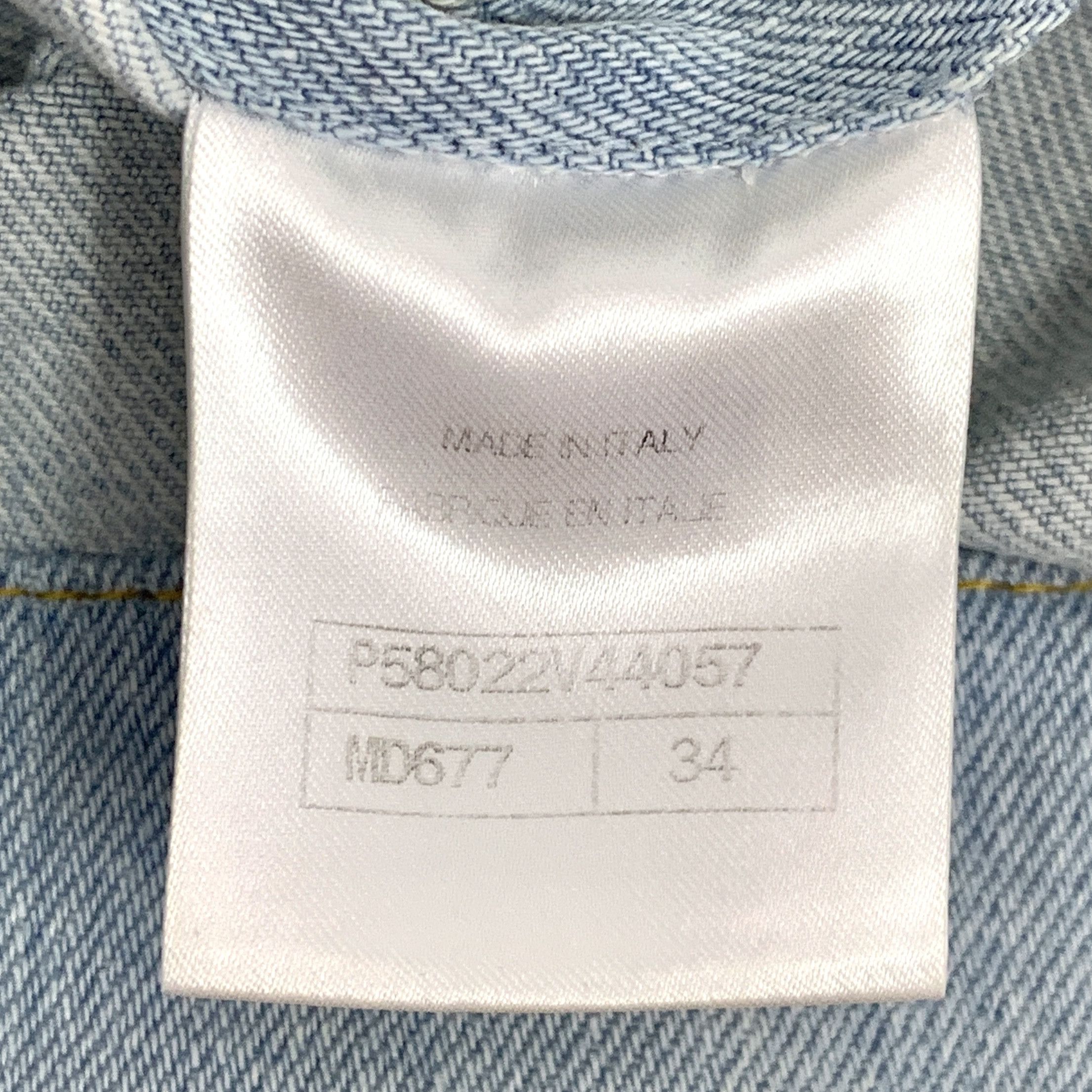 Chanel Chanel Button Dress Light Blue (34) Size XXS / US 00 / IT 34 - 7 Thumbnail
