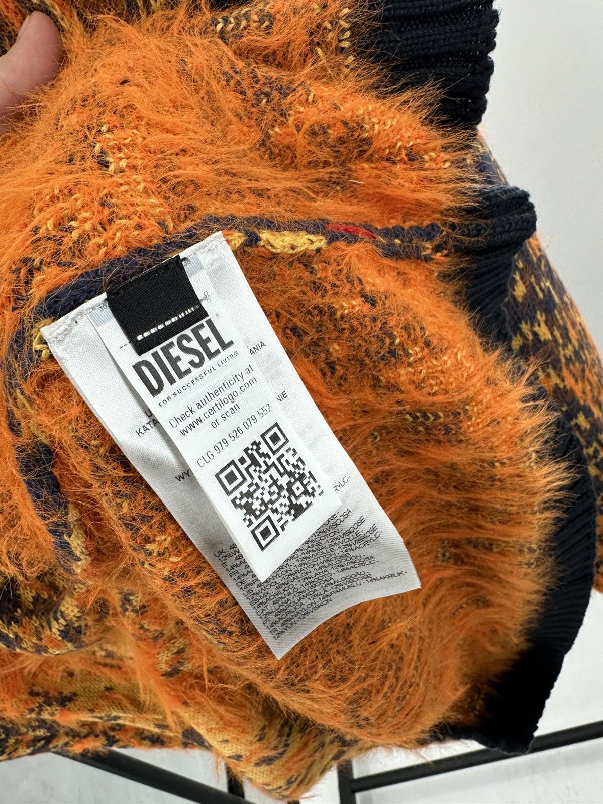 Diesel Diesel Luxury Multi Cardigan qsq Size US L / EU 52-54 / 3 - 8 Thumbnail