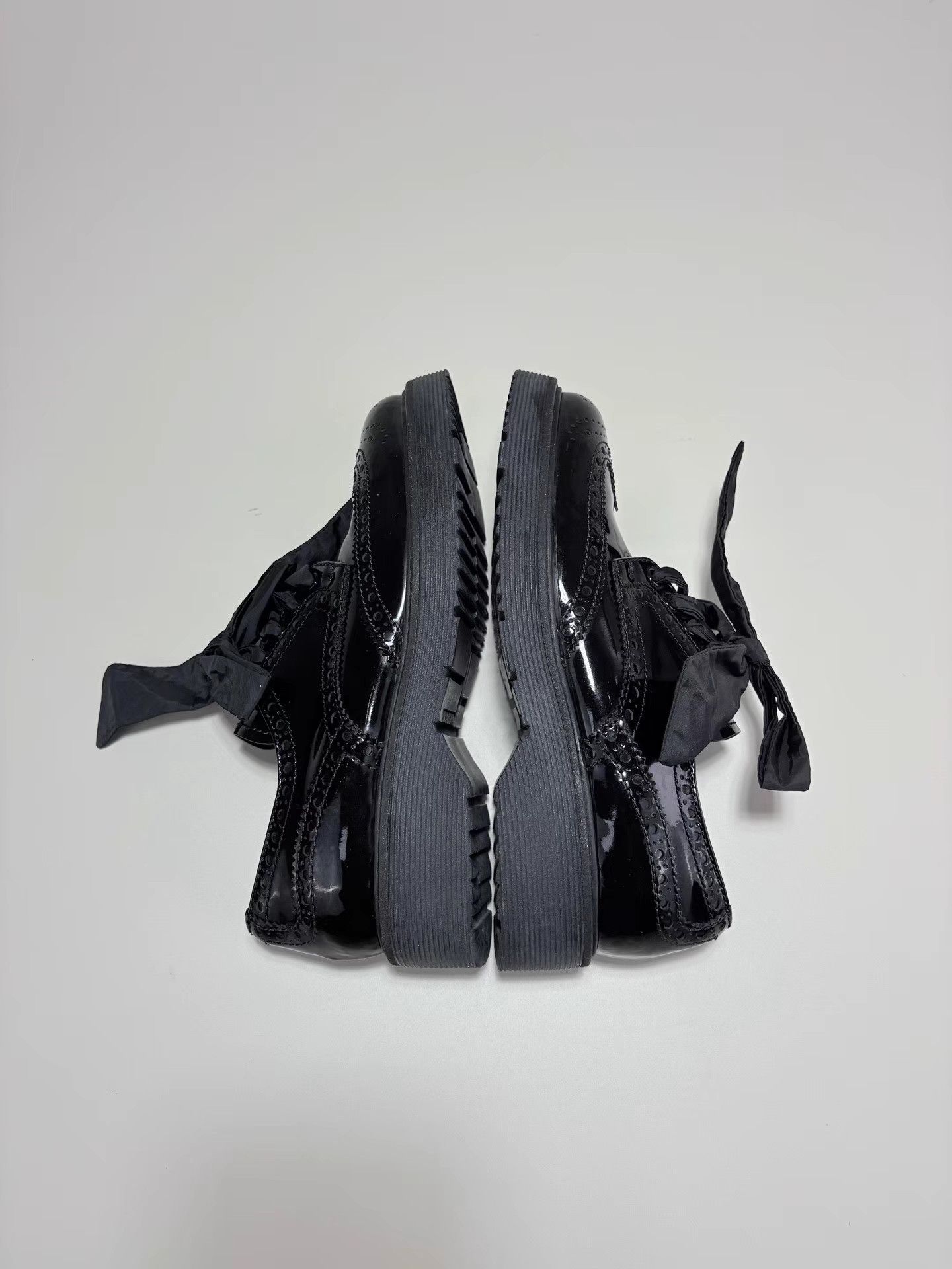 Prada PRADA Brogue Bow Platform Shoes K1 Size US 5 / IT 35 - 5 Thumbnail