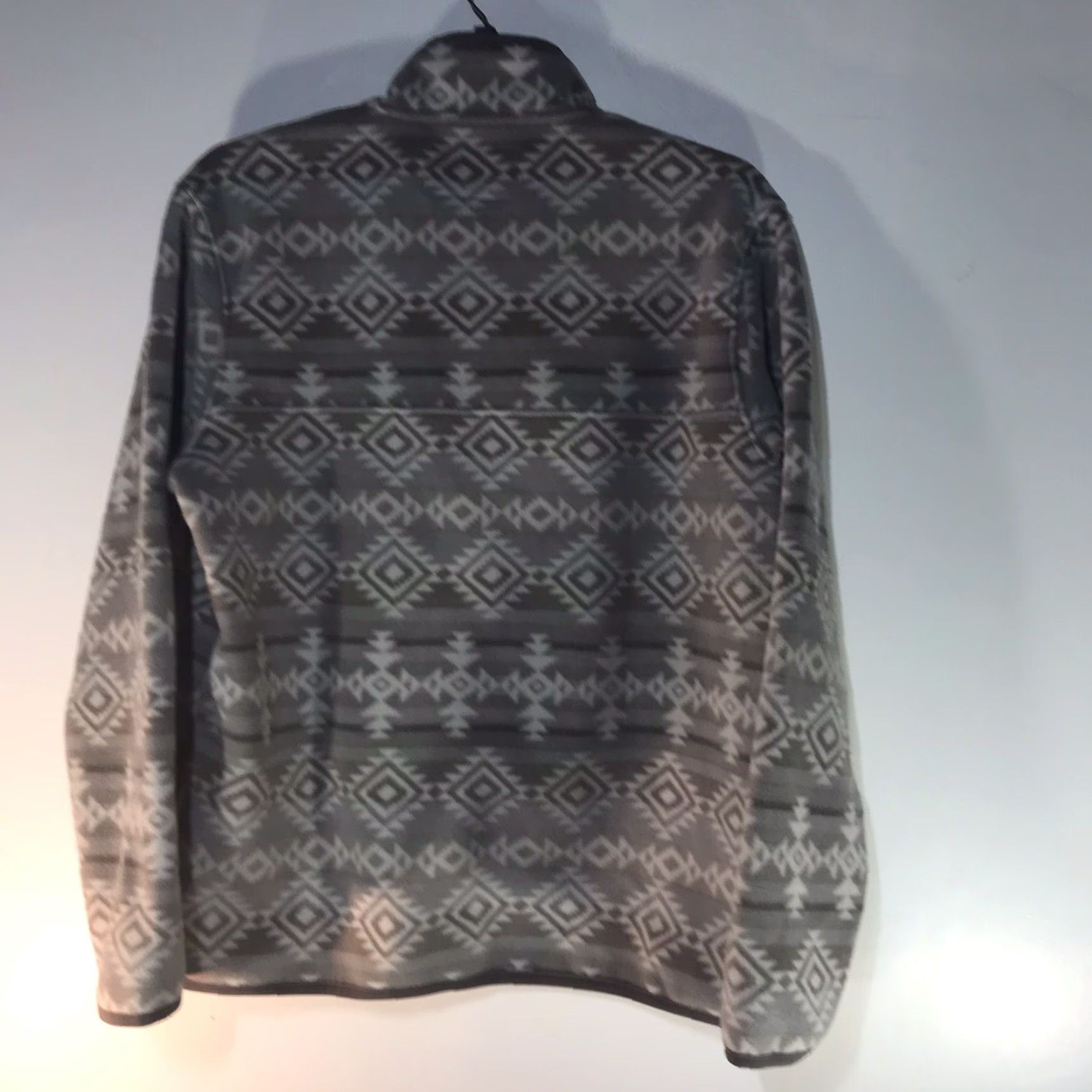 Vintage Southern Grit Fleece Jacket Womens Size L Aztec Geometric Casual Winter Breathable Size L / US 10 / IT 46 - 2 Thumbnail