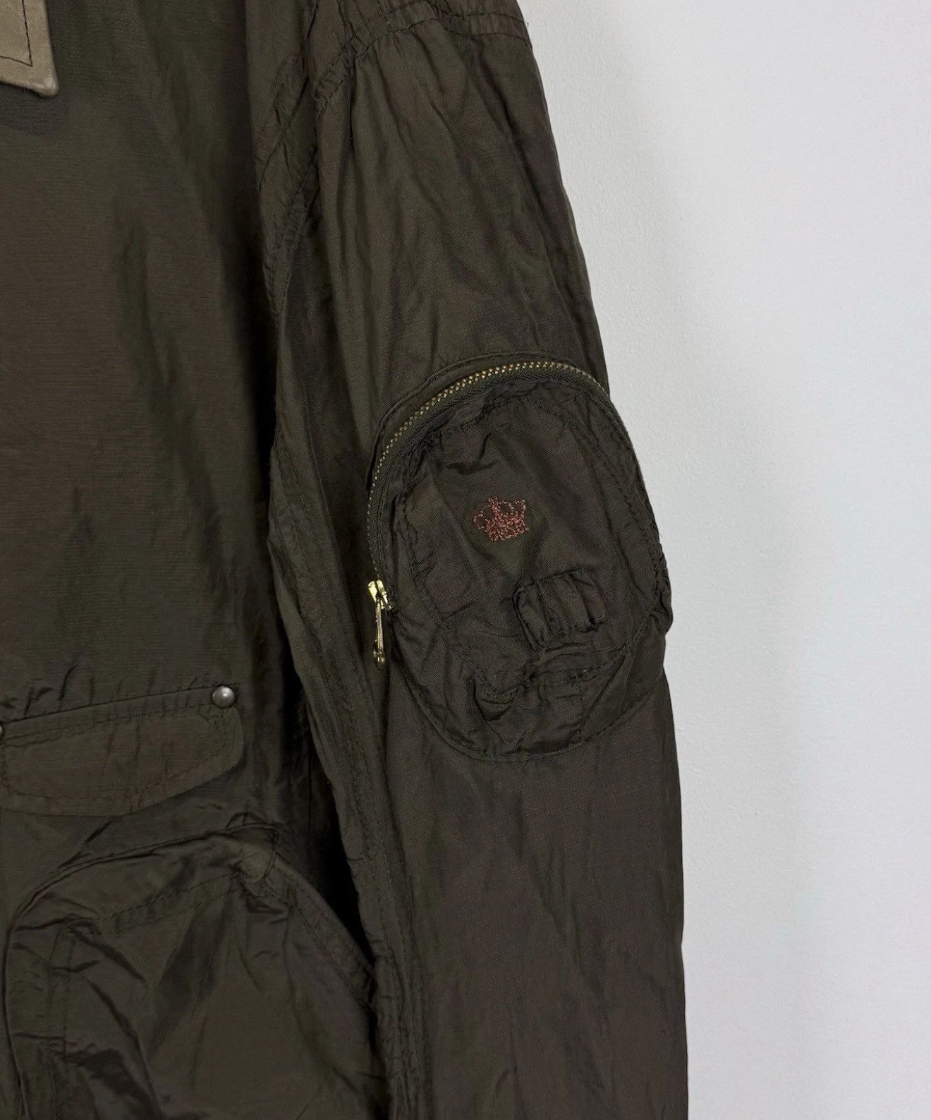 Diesel Diesel Psychotechnic Airotic Air Force Bomber Jacket Women’s Size XXL / US 16-18 / IT 52-54 - 3 Thumbnail