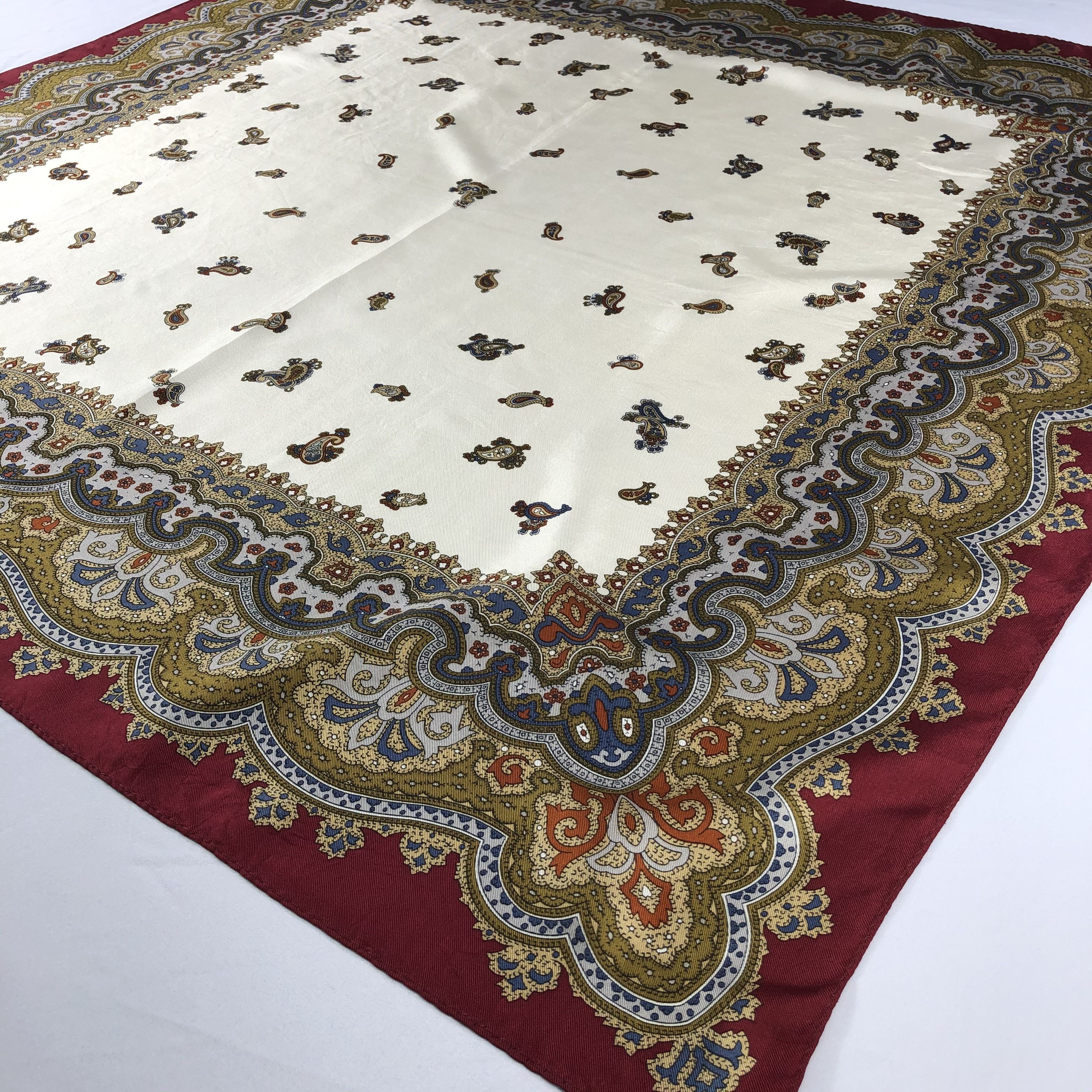 Vintage Vintage Silk Scarf Size ONE SIZE - 3 Thumbnail