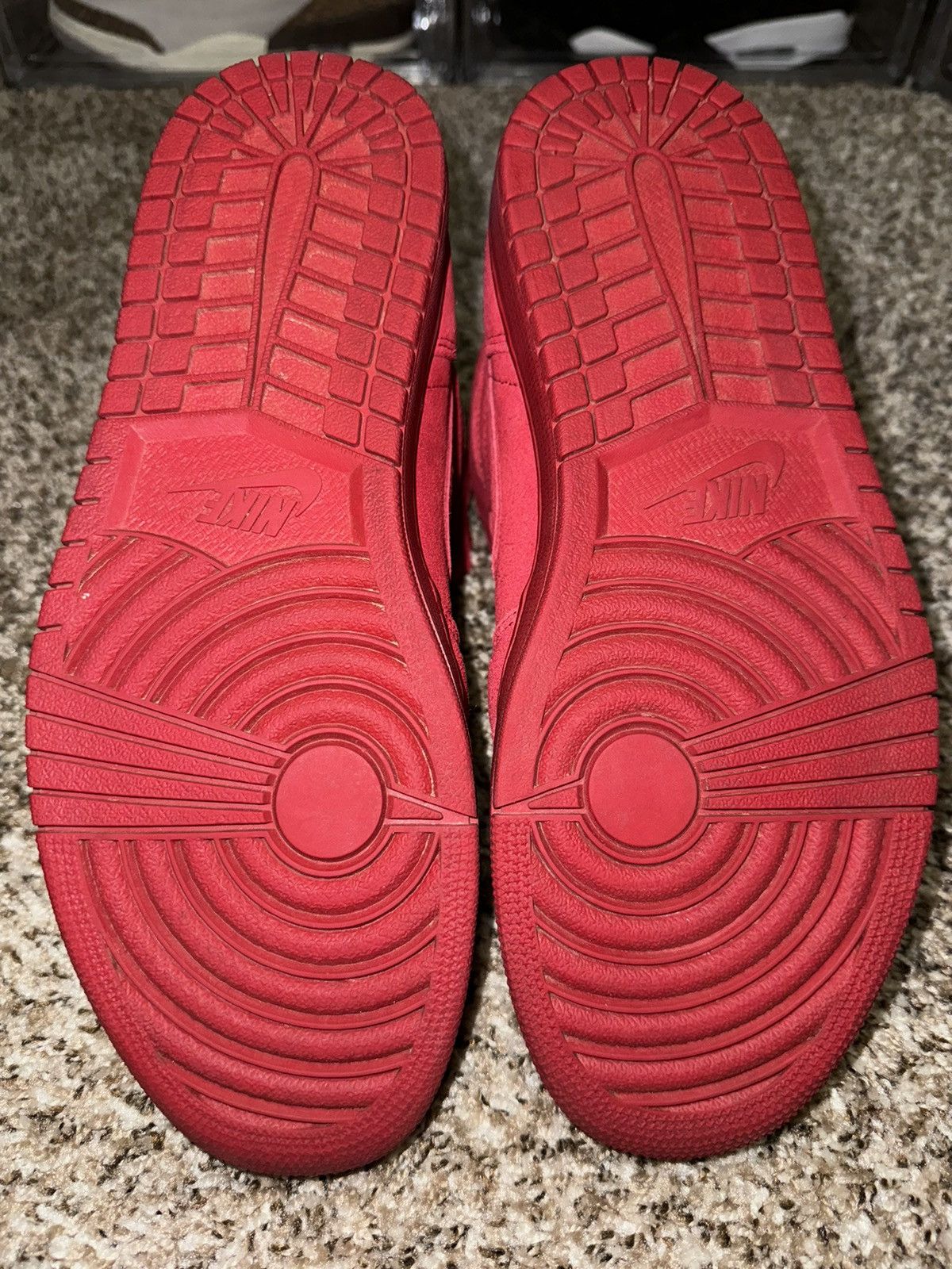 Jordan Brand Jordan 1 Retro Red Suede Size US 10 / EU 43 - 4 Thumbnail