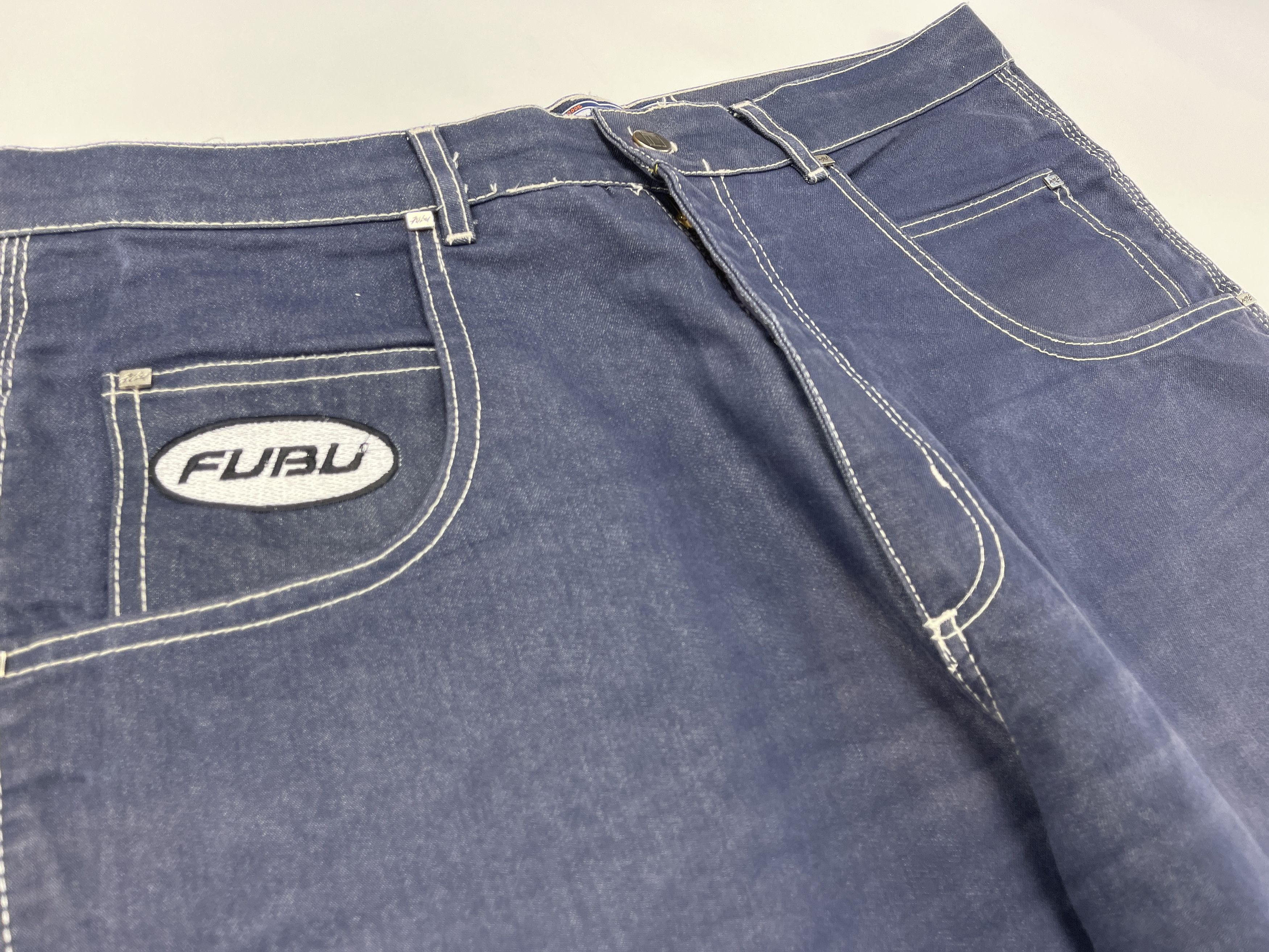 Fubu FUBU jeans, vintage baggy jeans, 90s hip hop skater Y2K 34 Size US 34 / EU 50 - 9 Thumbnail