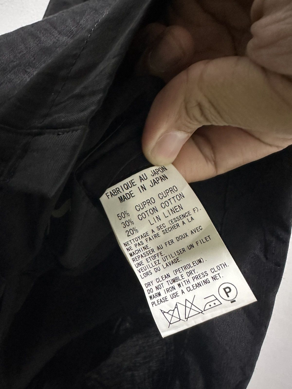 Y's × Yohji Yamamoto Y’s Yohji Yamamoto black double breasted vest with open back Size L / US 10 / IT 46 - 9 Thumbnail