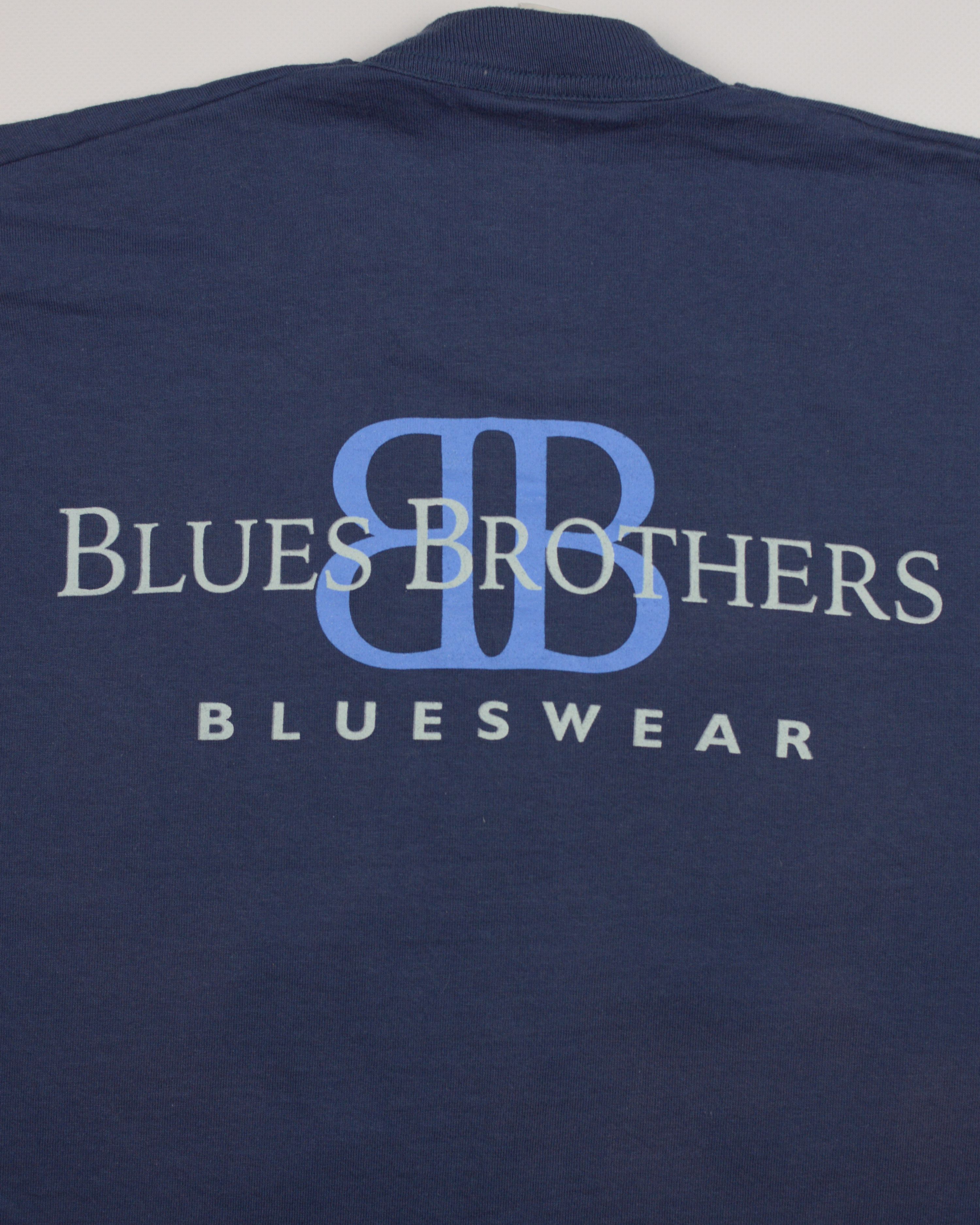 Vintage Vintage Blues Brothers 90s t shirt Size US L / EU 52-54 / 3 - 8 Thumbnail