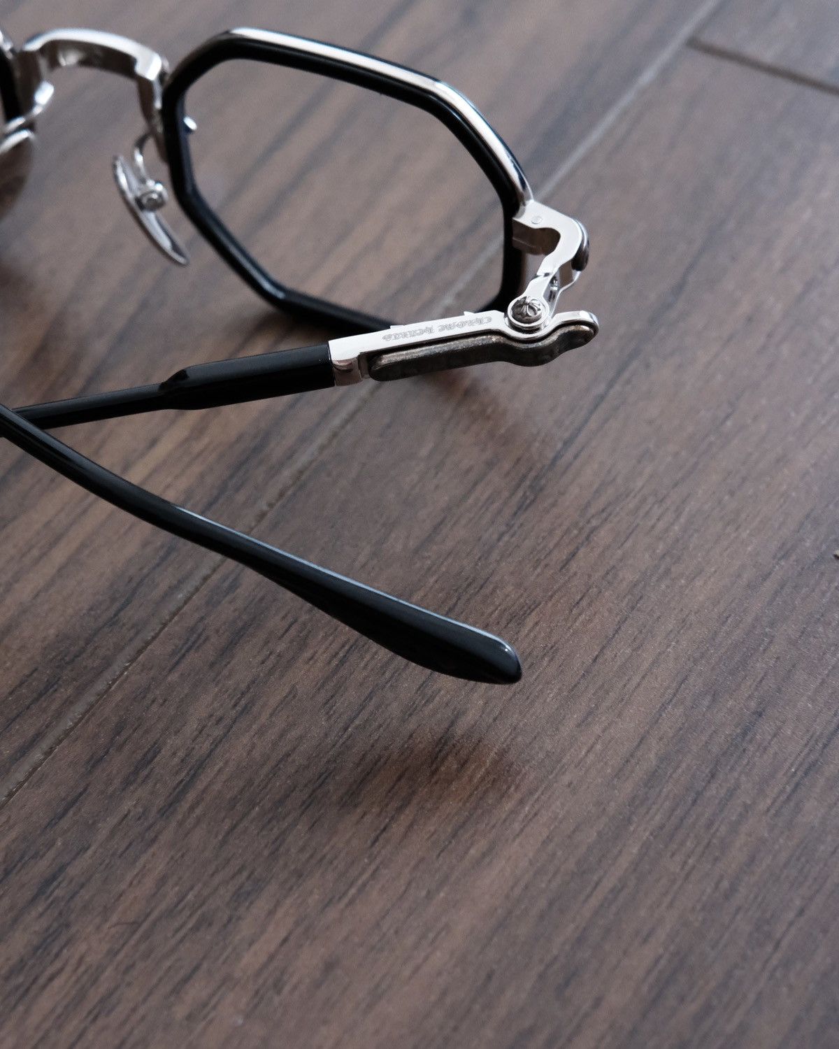 Chrome Hearts Chrome Hearts TATTERS BLACK/SILVER Glasses Size ONE SIZE - 14 Thumbnail