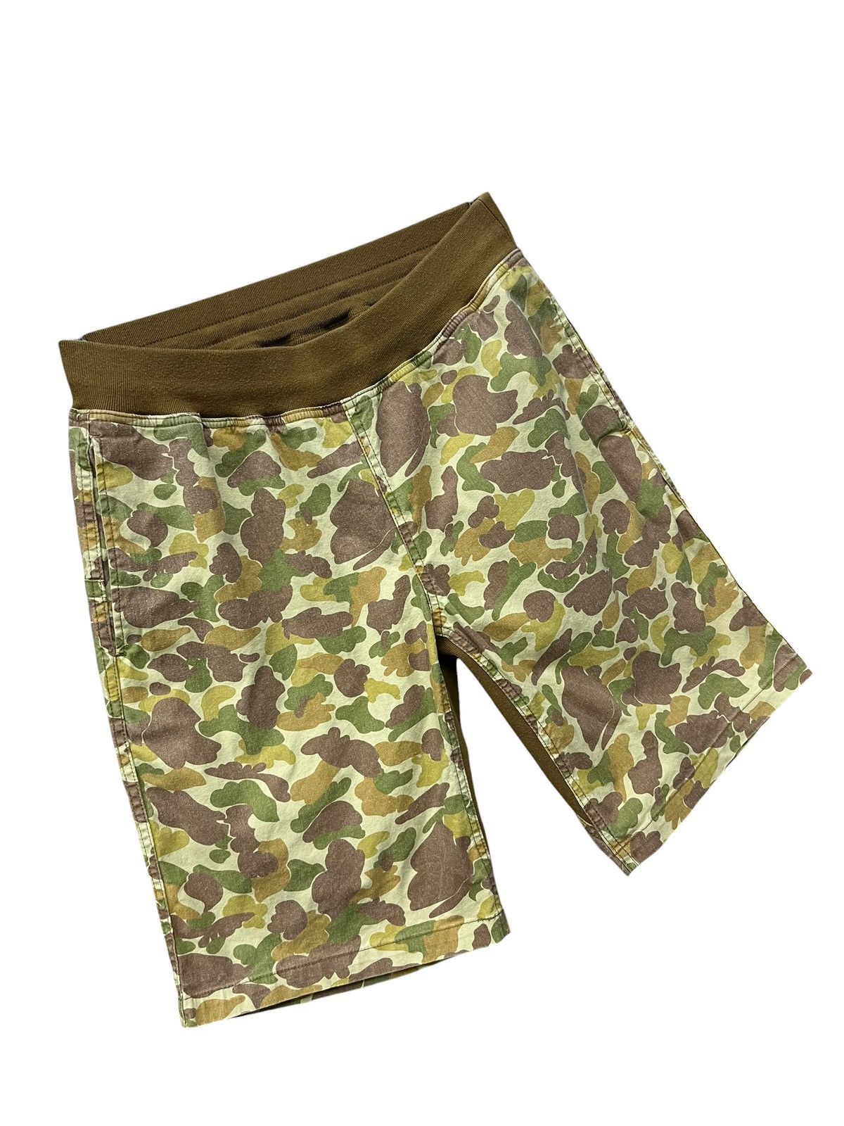 The North Face Rare TNF Japan Duck Camo Drawstring Shorts BAPE Style Y2K Size US 34 / EU 50 - 5 Thumbnail