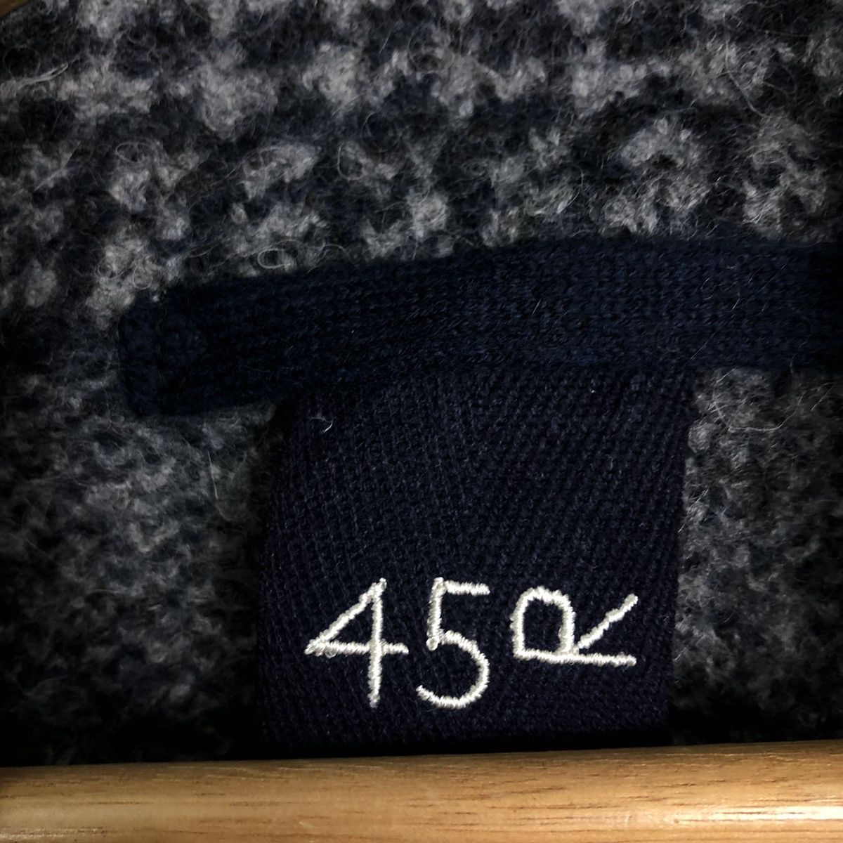 45rpm VINTAGE WOOL HERRINGBONE DOUBLE BREAST 45RPM JAPAN Size US M / EU 48-50 / 2 - 12 Thumbnail