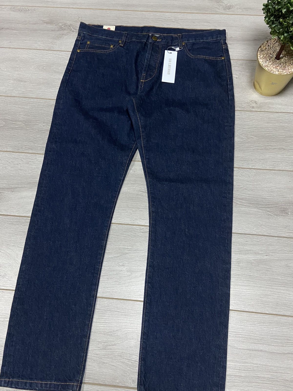 Han Kjobenhavn Han Kjobenhavn Japan 🇯🇵 denim jeans tapered Size US 36 / EU 52 - 10 Thumbnail