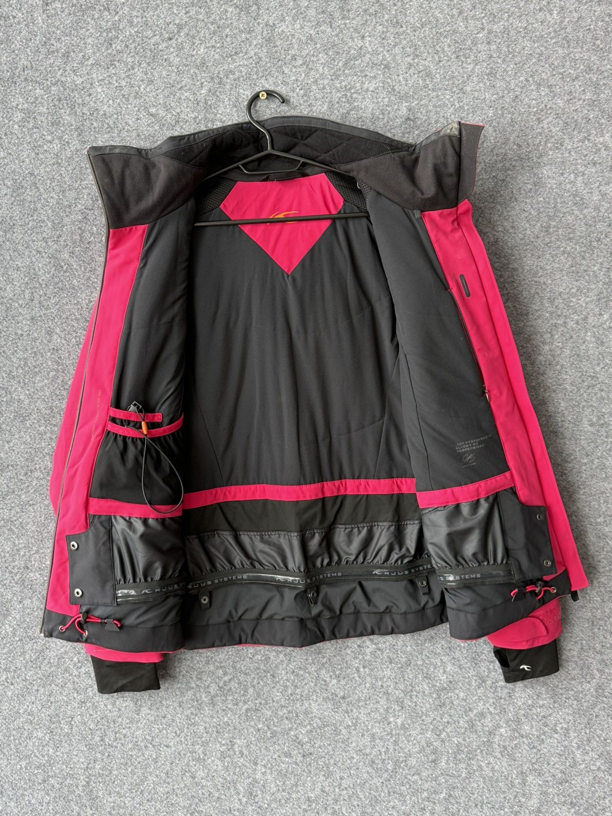 KJUS Kjus Vision Recco system Fast20 Pink Ski jacket sizeL Size L / US 10 / IT 46 - 20 Thumbnail