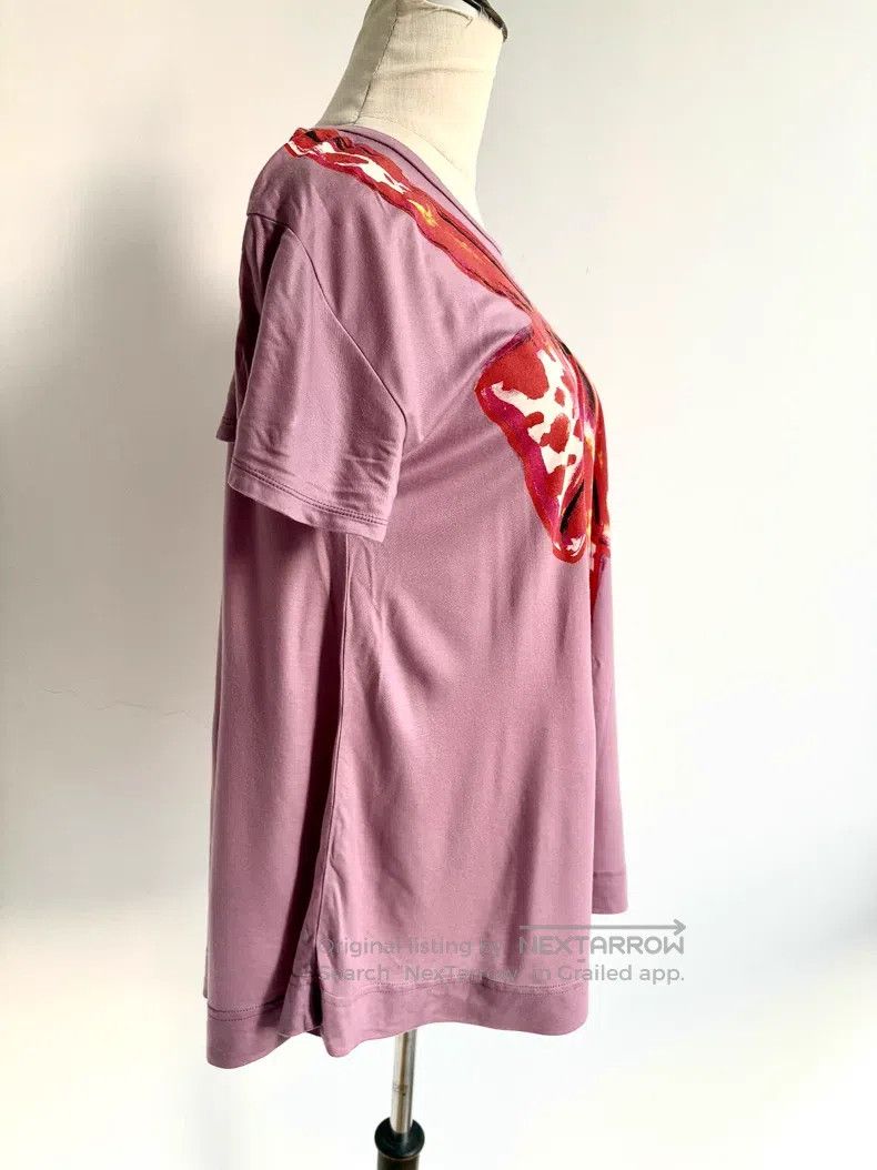 Vivienne Westwood Vivienne Westwood Pink Bow Tie Printed Short-Sleeve T-Shir Size M / US 6-8 / IT 42-44 - 5 Thumbnail
