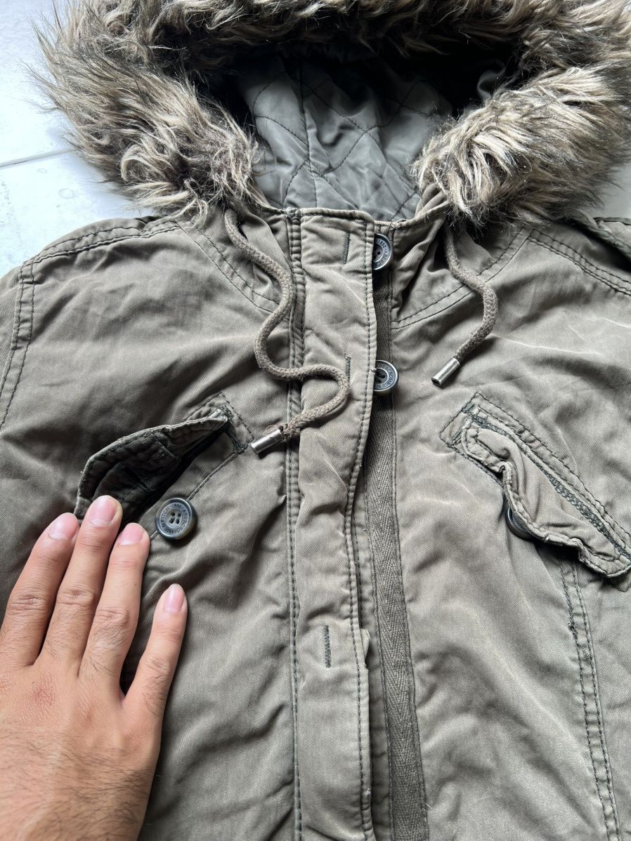 Abercrombie & Fitch Abercrombie & Fitch Fur Field Jacket Size US L / EU 52-54 / 3 - 12 Thumbnail