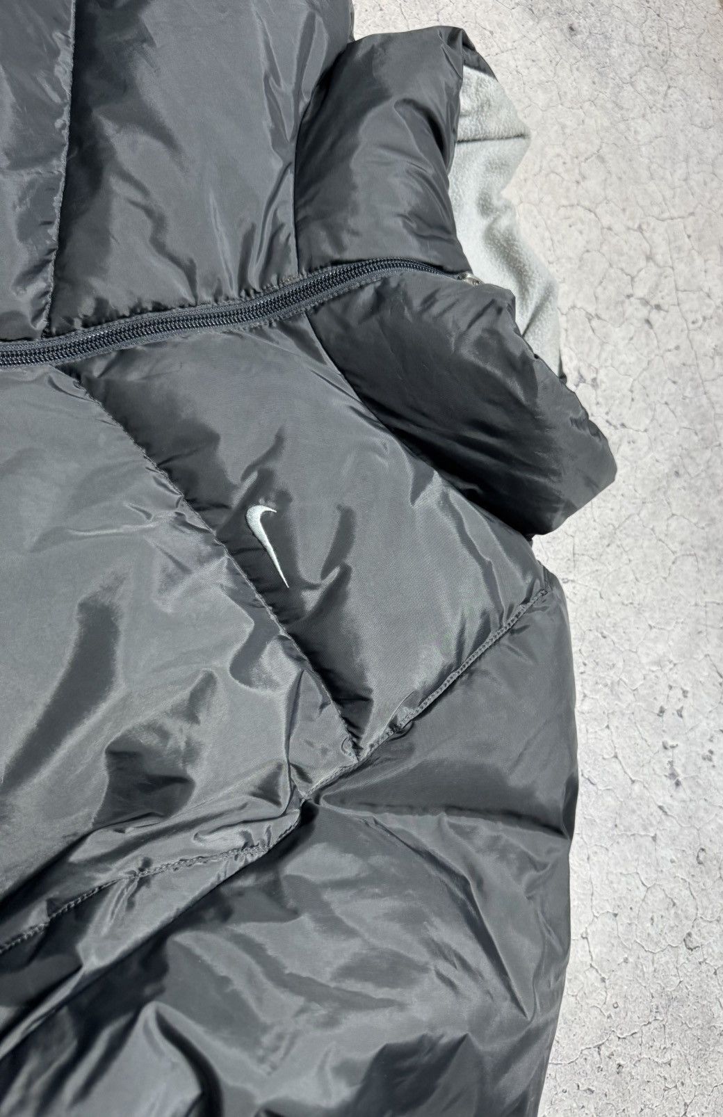 Nike Vintage Down Puffer Jacket Nike Swoosh Y2K Drill Hype Size US XXL / EU 58 / 5 - 5 Thumbnail