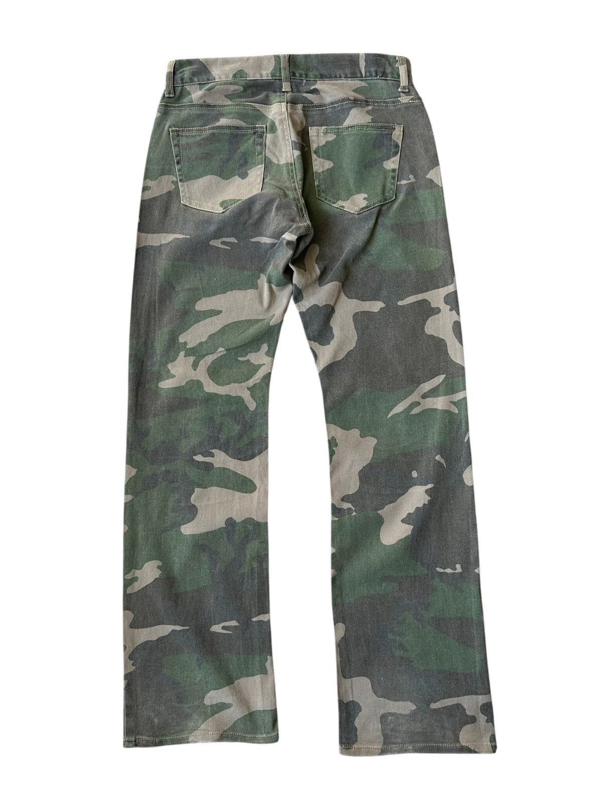 If Six Was Nine 2000's Oririn Jeans - jrock camo pant Size US 31 - 2 Thumbnail