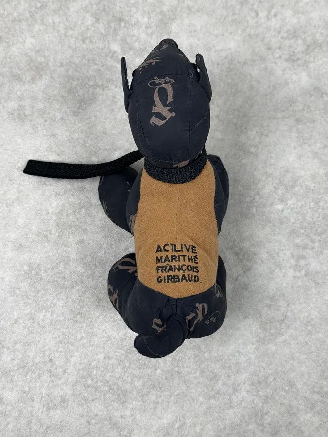 Marithe + Francois Girbaud 2000s Marithé + François Girbaud Black Signature Collector Dog Size ONE SIZE - 6 Thumbnail