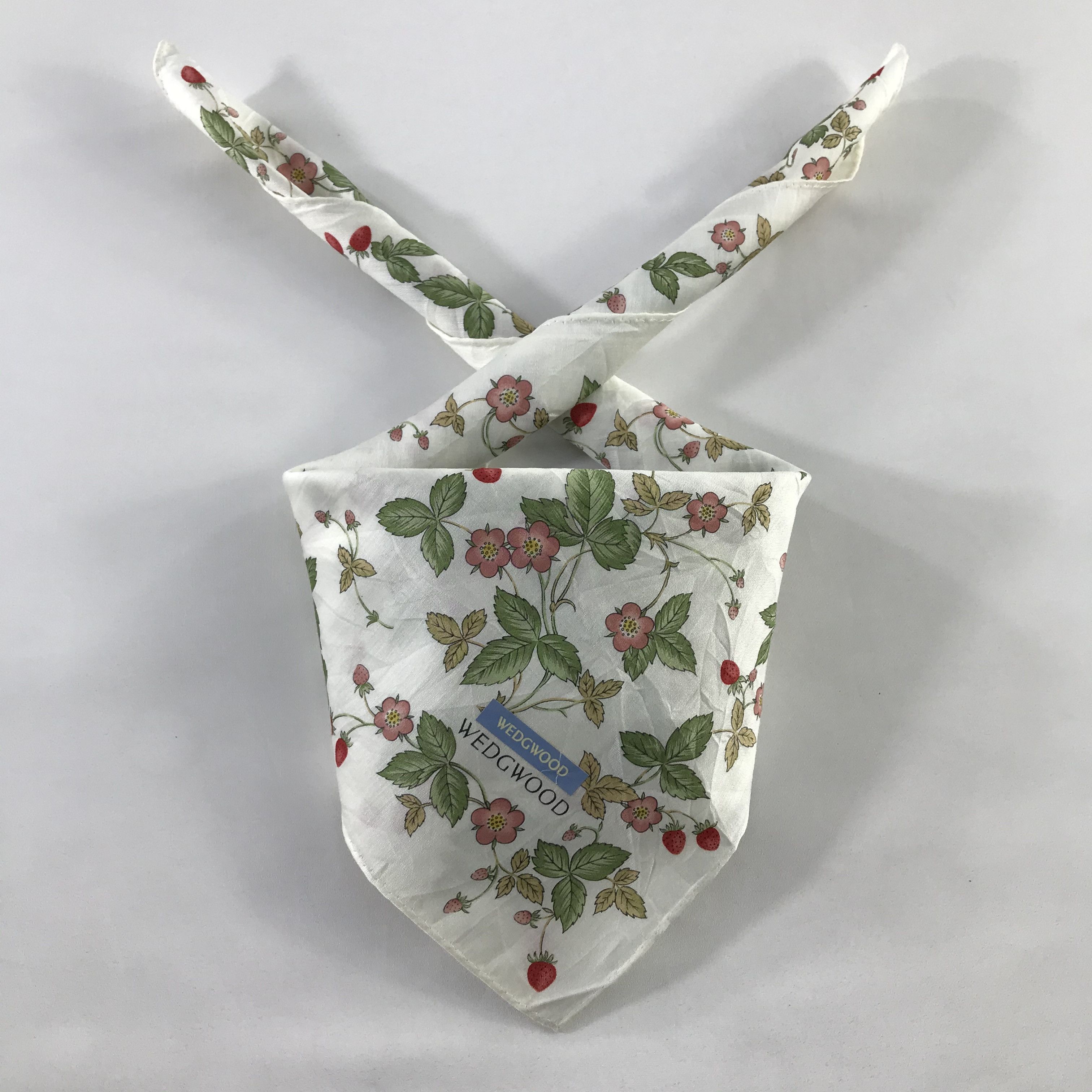Vintage Wedgwood Bandana / Handkerchief / Neckerchief - S1168 Size ONE SIZE - 3 Thumbnail