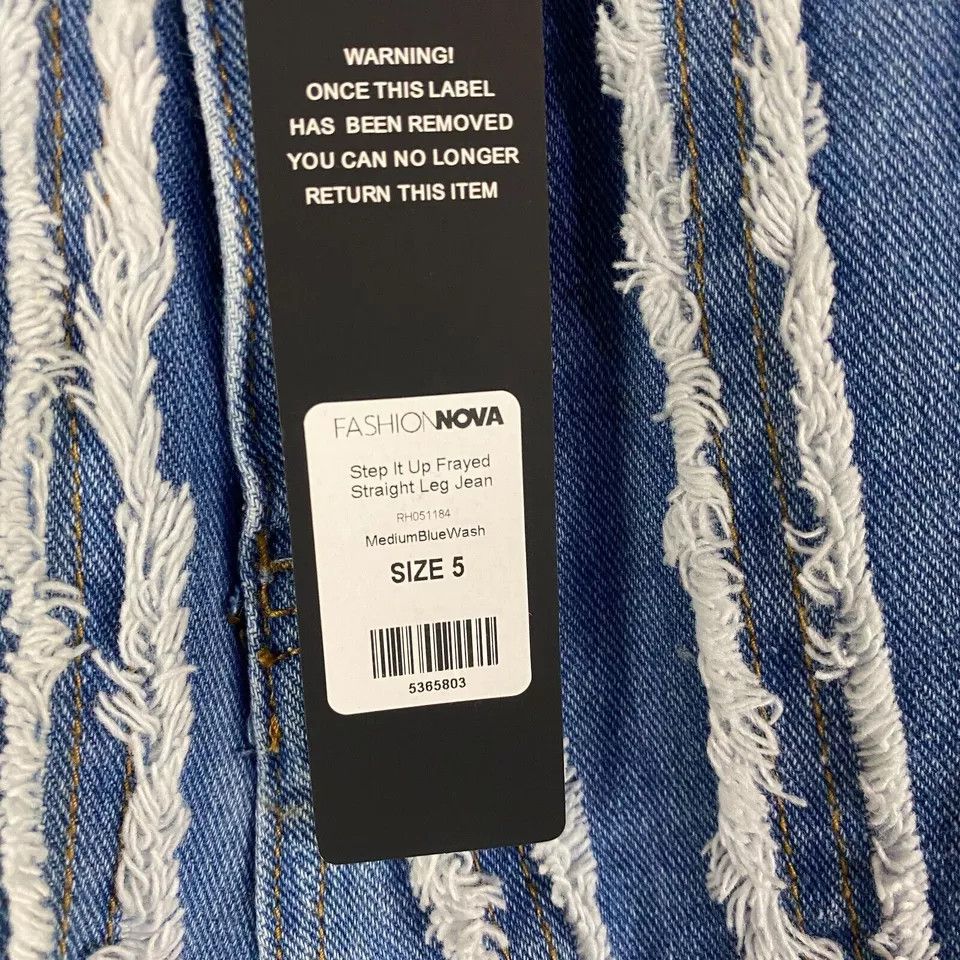 Fashion Nova Fashion Nova Jeans Women's Size 5 NWT Boyfriend Denim Size 28" / US 6 / IT 42 - 3 Thumbnail