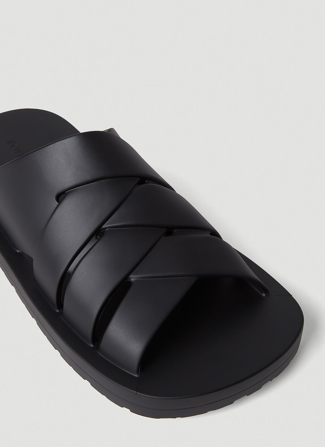 Bottega Veneta o1w1db10525 Flinston Slides in Black Size US 9 / EU 42 - 7 Thumbnail