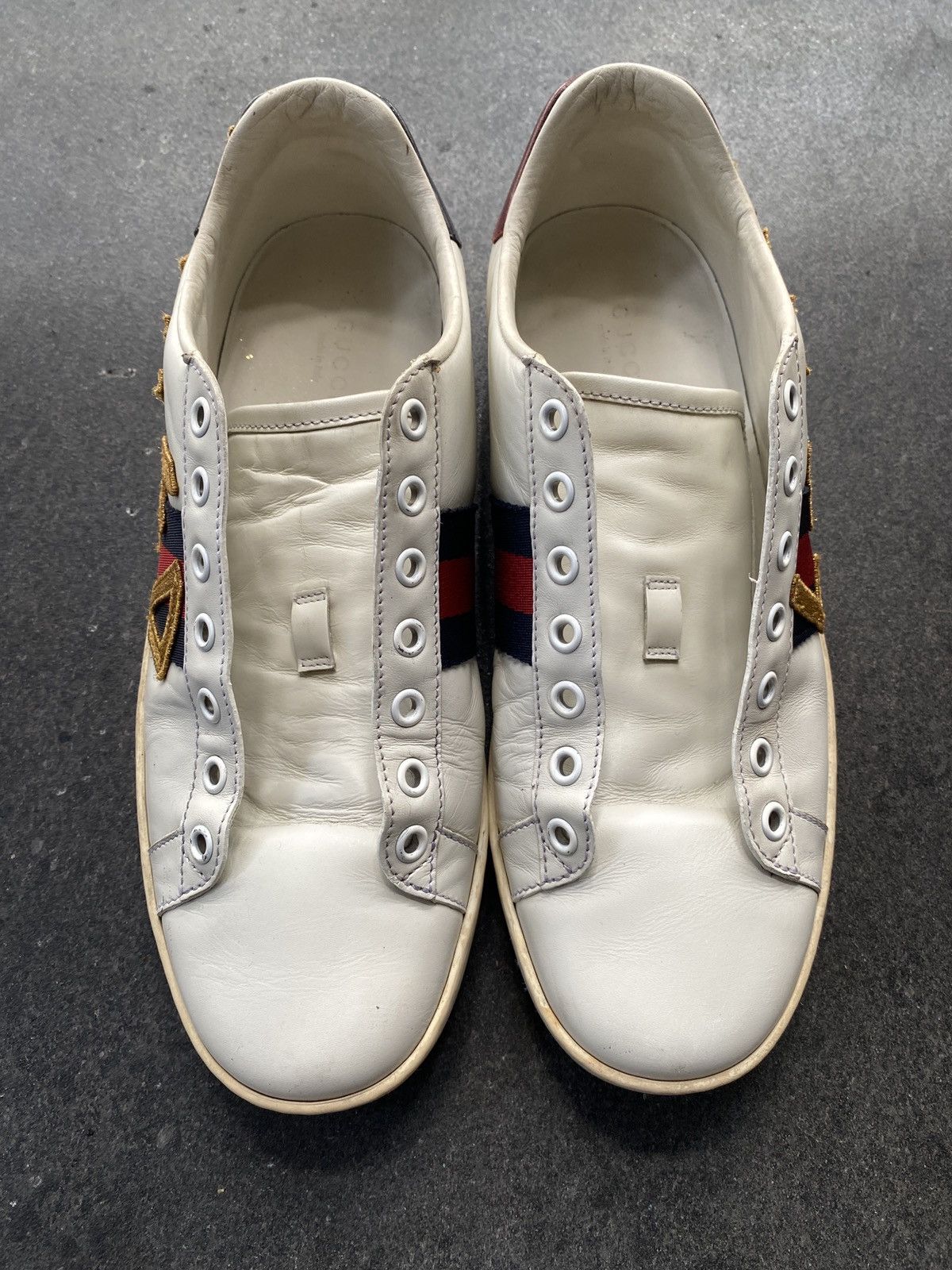 Gucci Gucci Ace Loved Sneakers Size US 7 / IT 37 - 3 Thumbnail